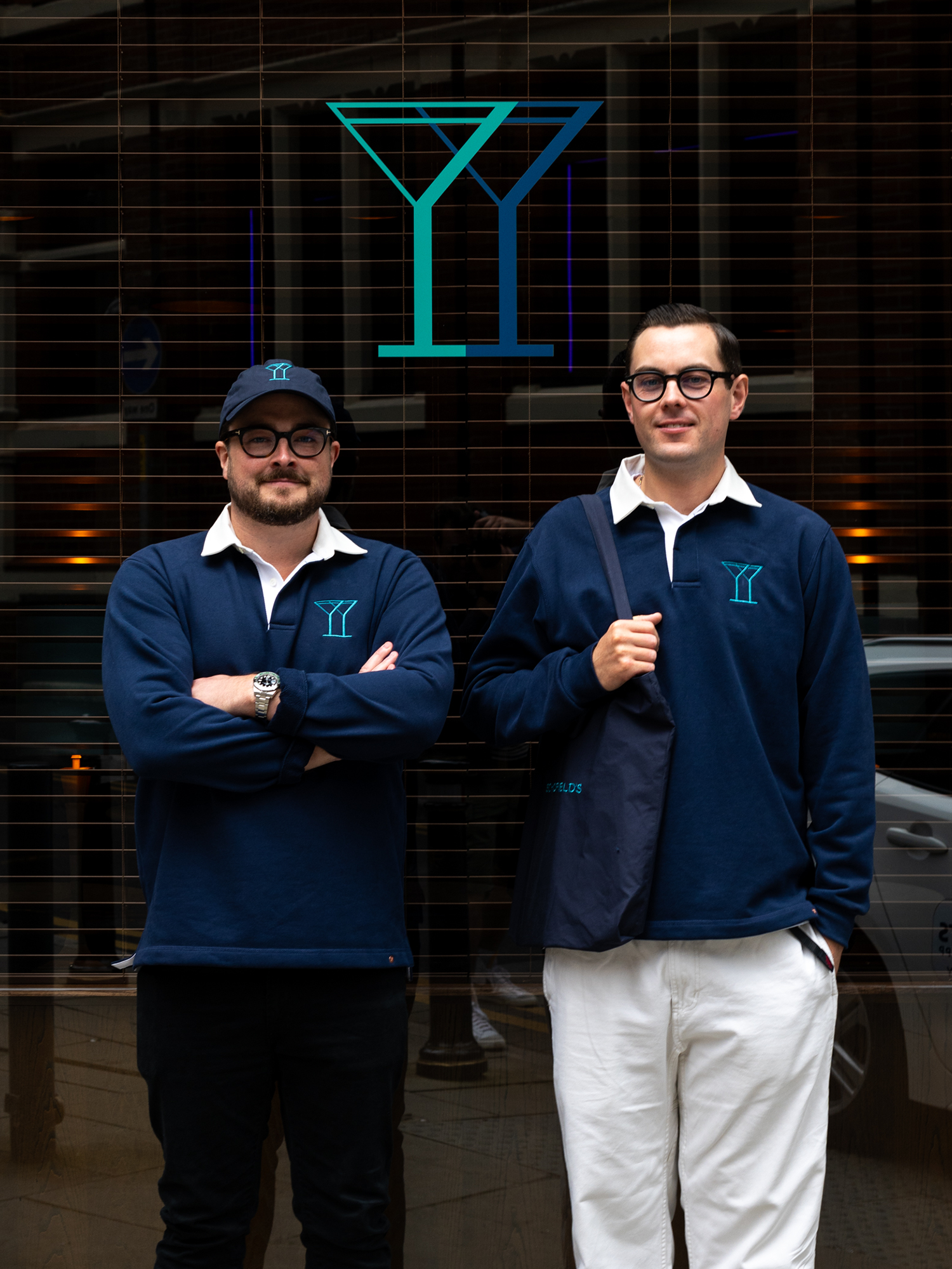 PWVC X SCHOFIELD’S BAR RUGBY SHIRT - Navy