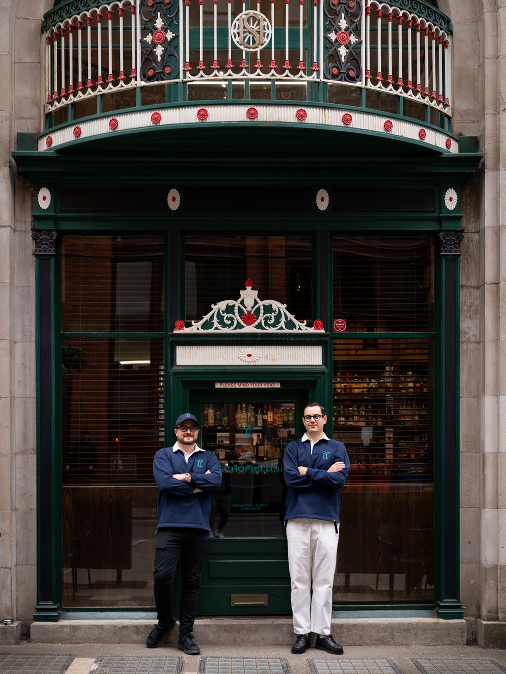 PWVC X SCHOFIELD’S BAR VENTILE® CAP - Navy