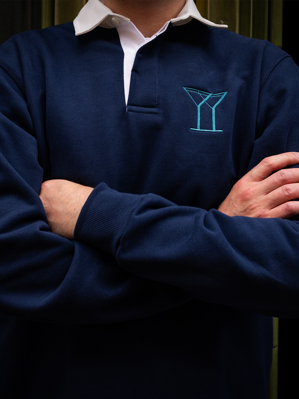 PWVC X SCHOFIELD’S BAR RUGBY SHIRT - Navy