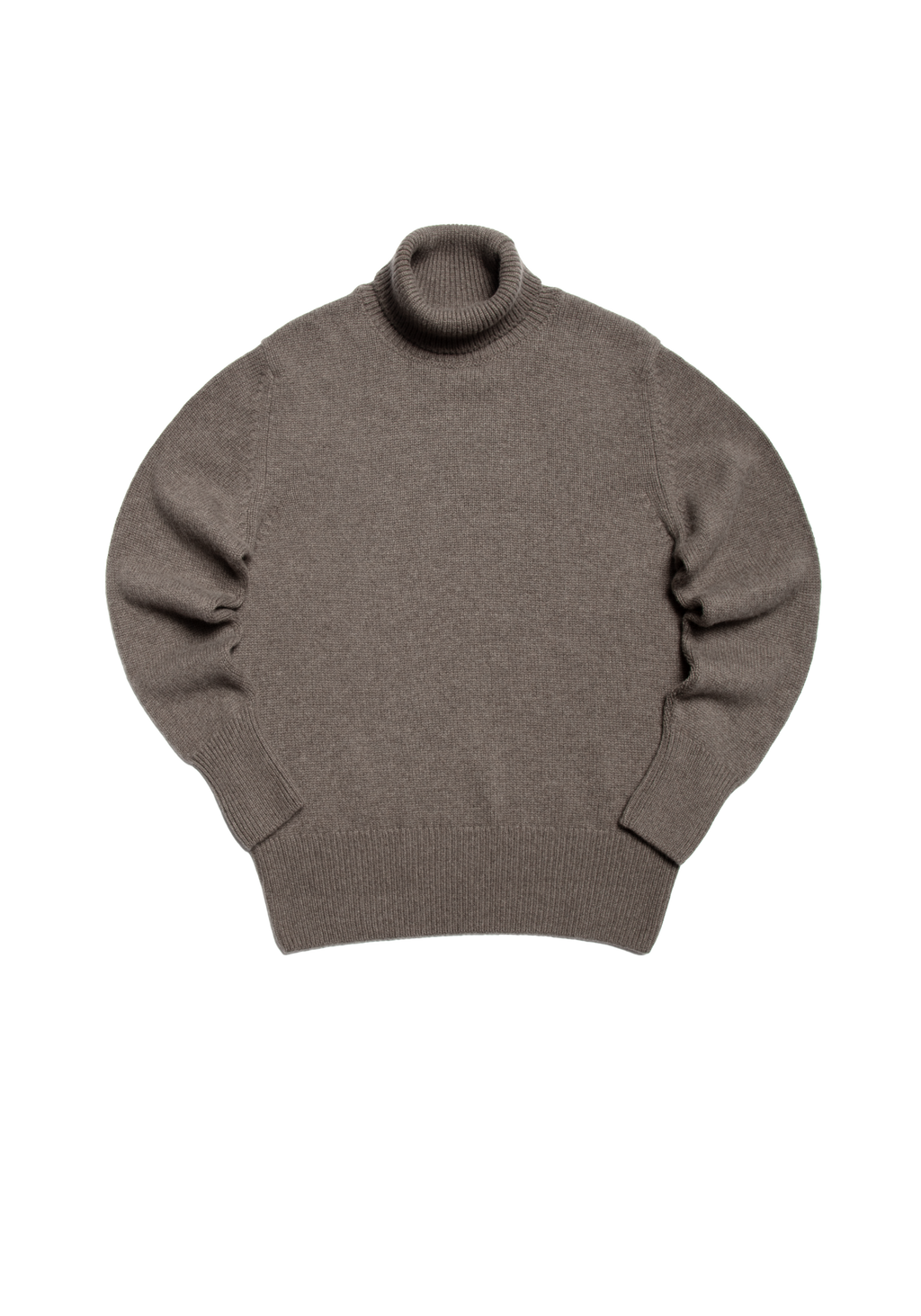 The Cashmere Submariner Rollneck - Dark Taupe