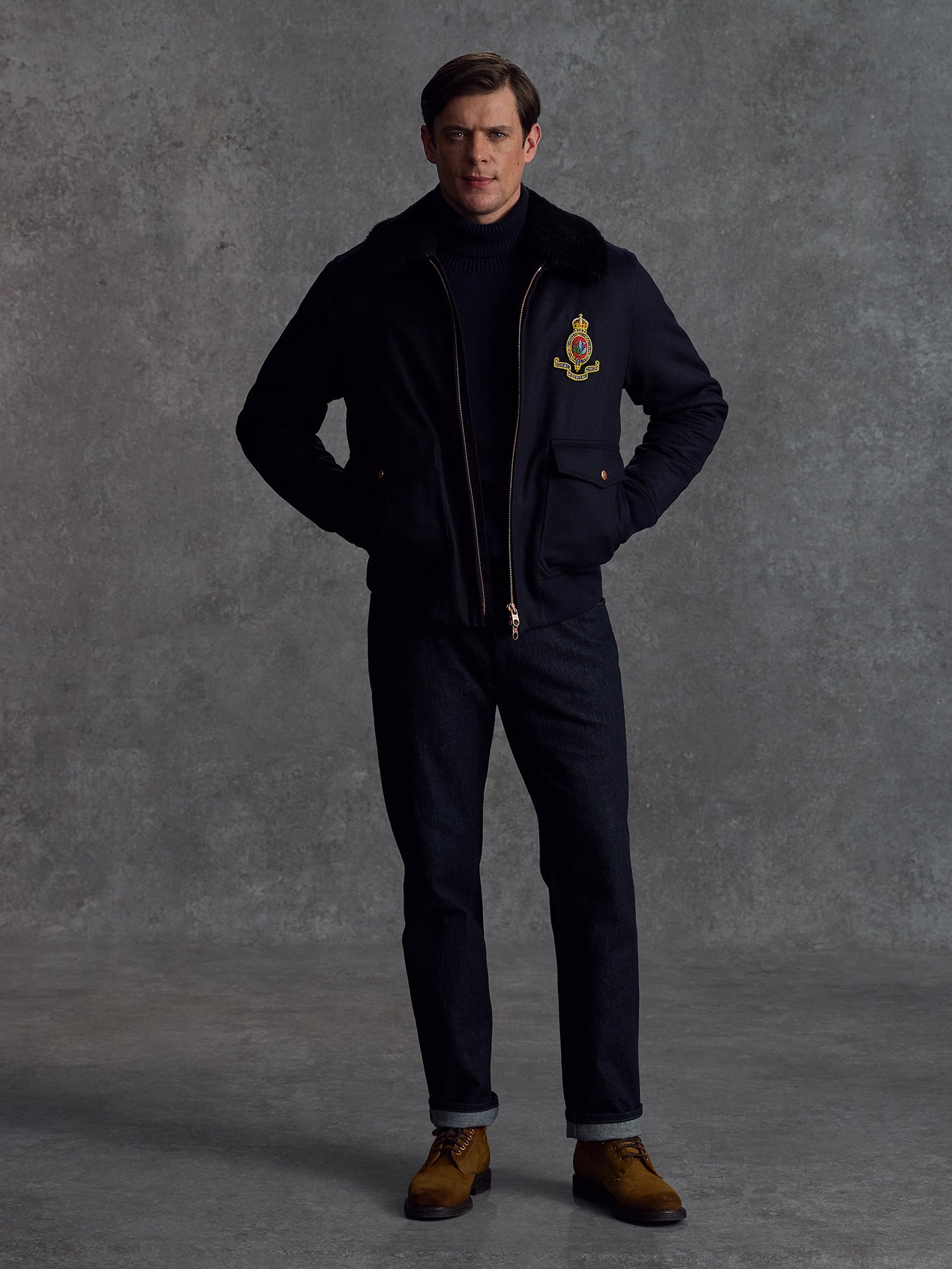 The RHC Flight Jacket - Ink