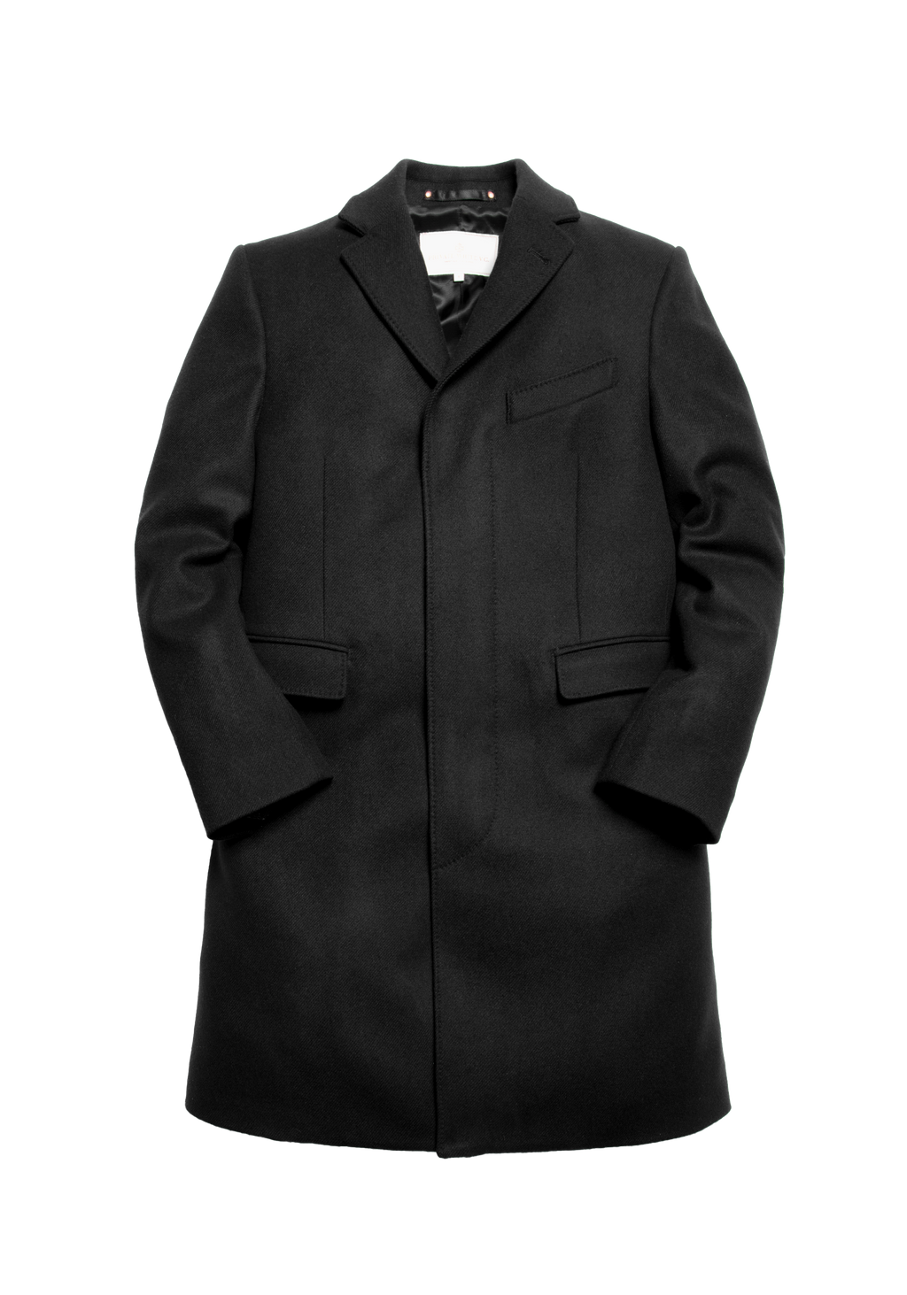 The Commander's Overcoat - Black