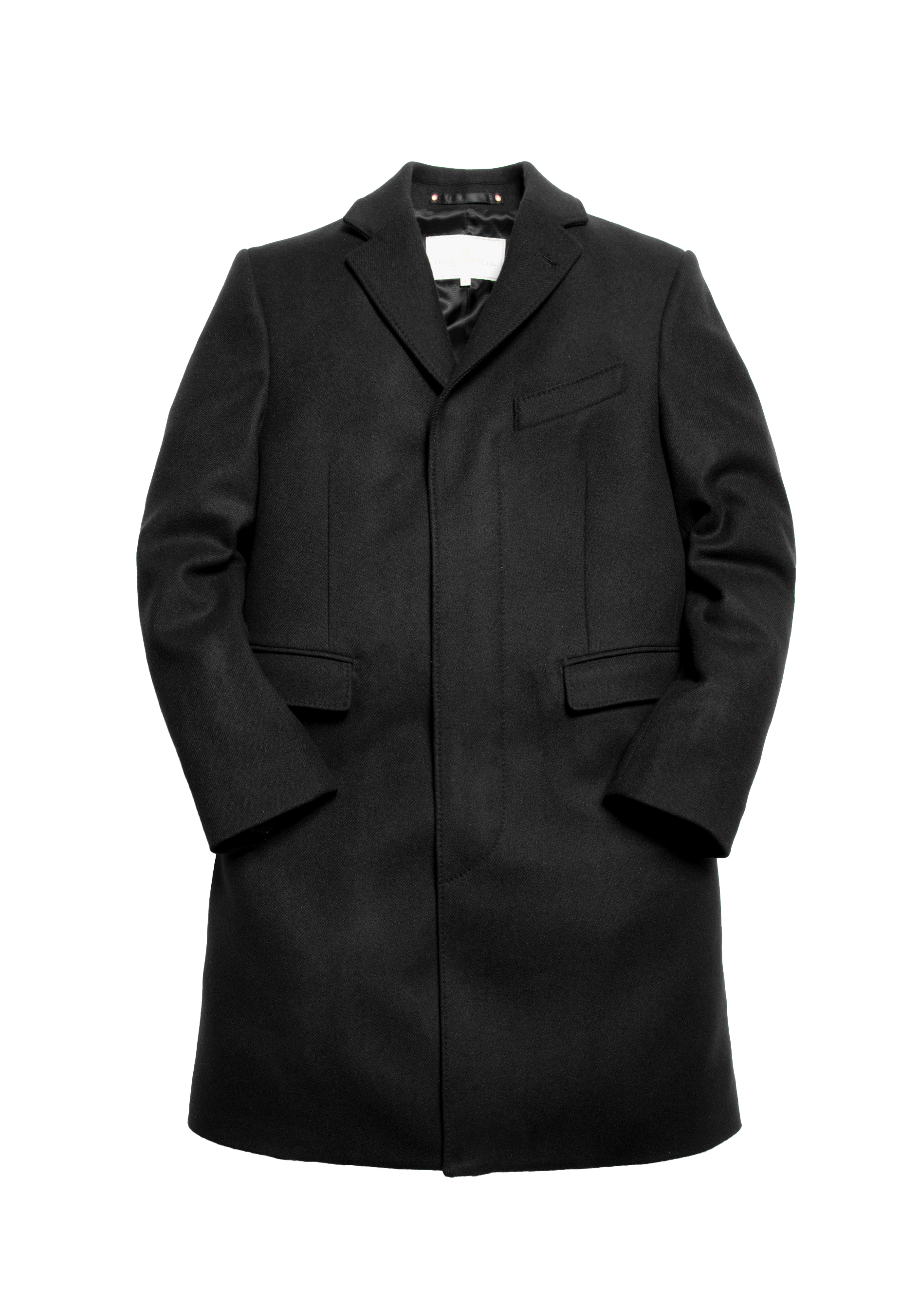The Commander's Overcoat - Black