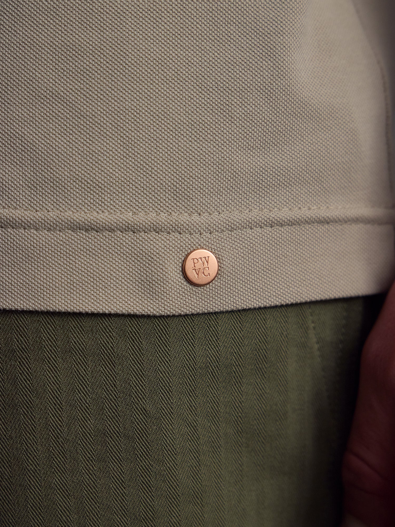 The Civvy Polo - Alabaster