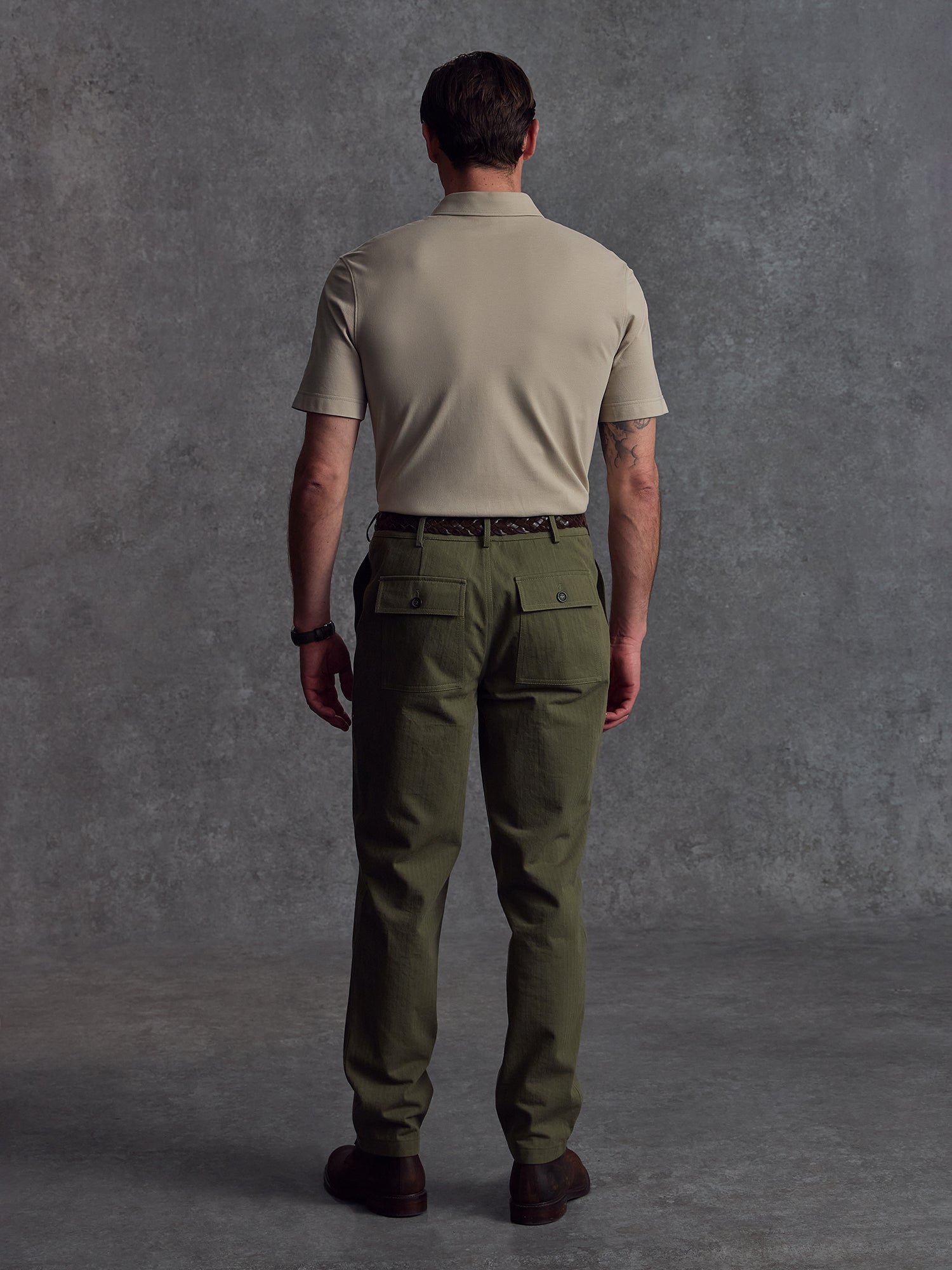 The Civvy Polo - Alabaster