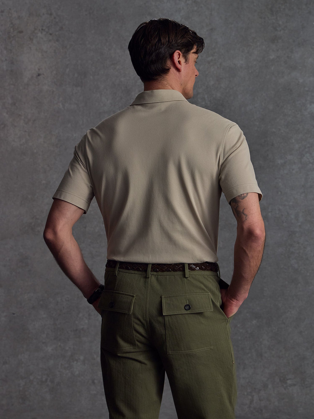 The Civvy Polo - Alabaster