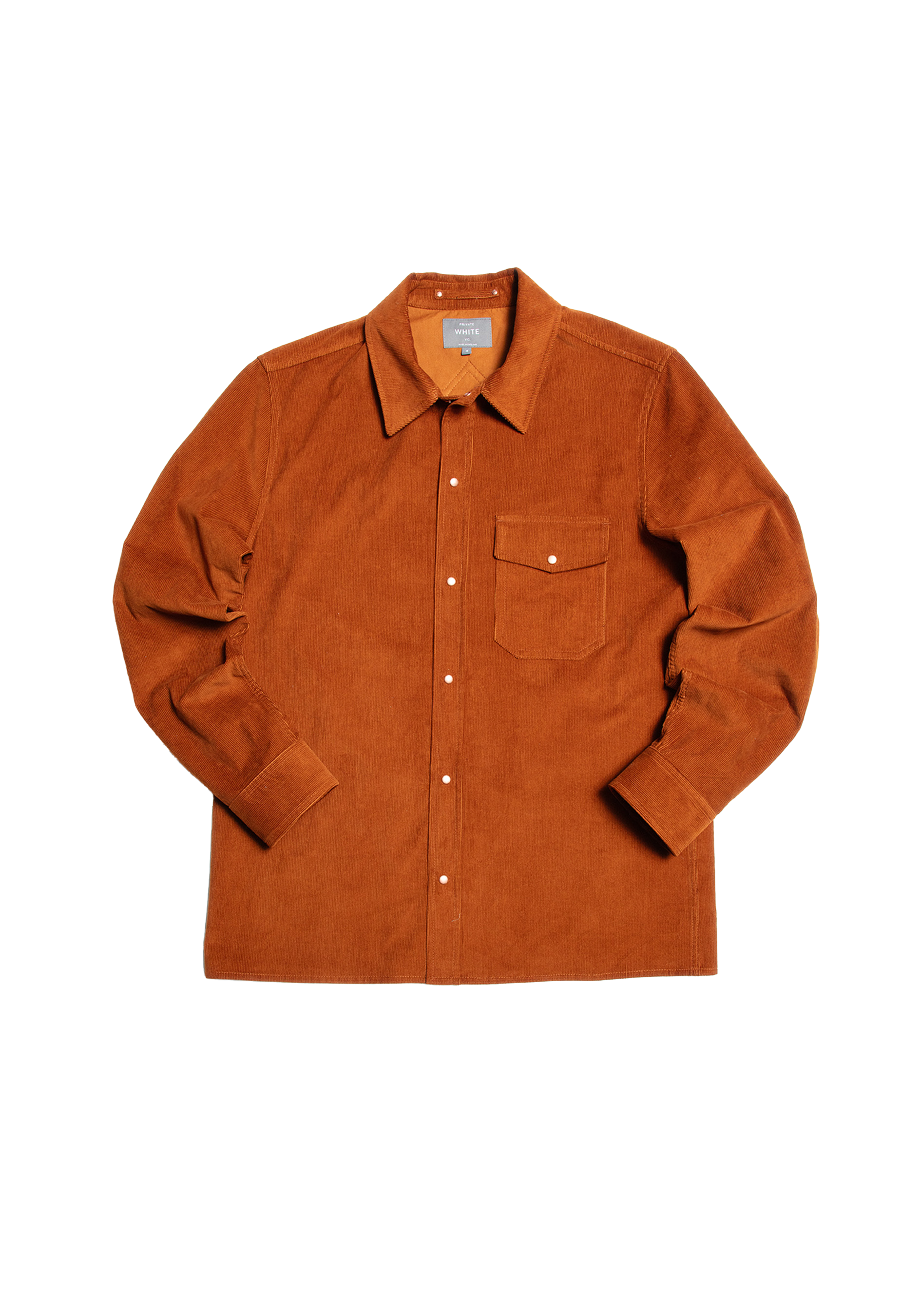 The Cord Saint Studded Shirt - Vicuna