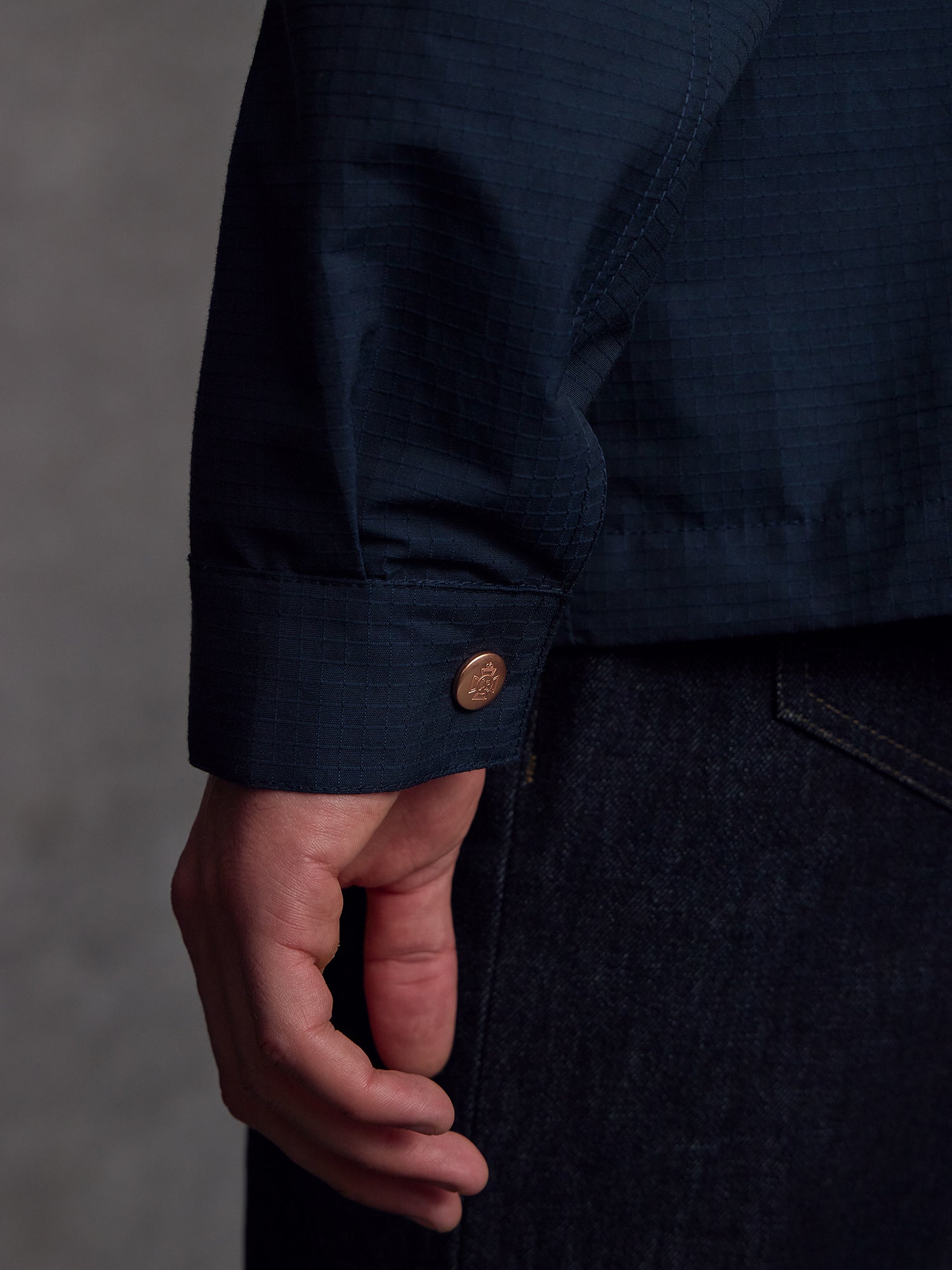 The Covert Jacket - Navy