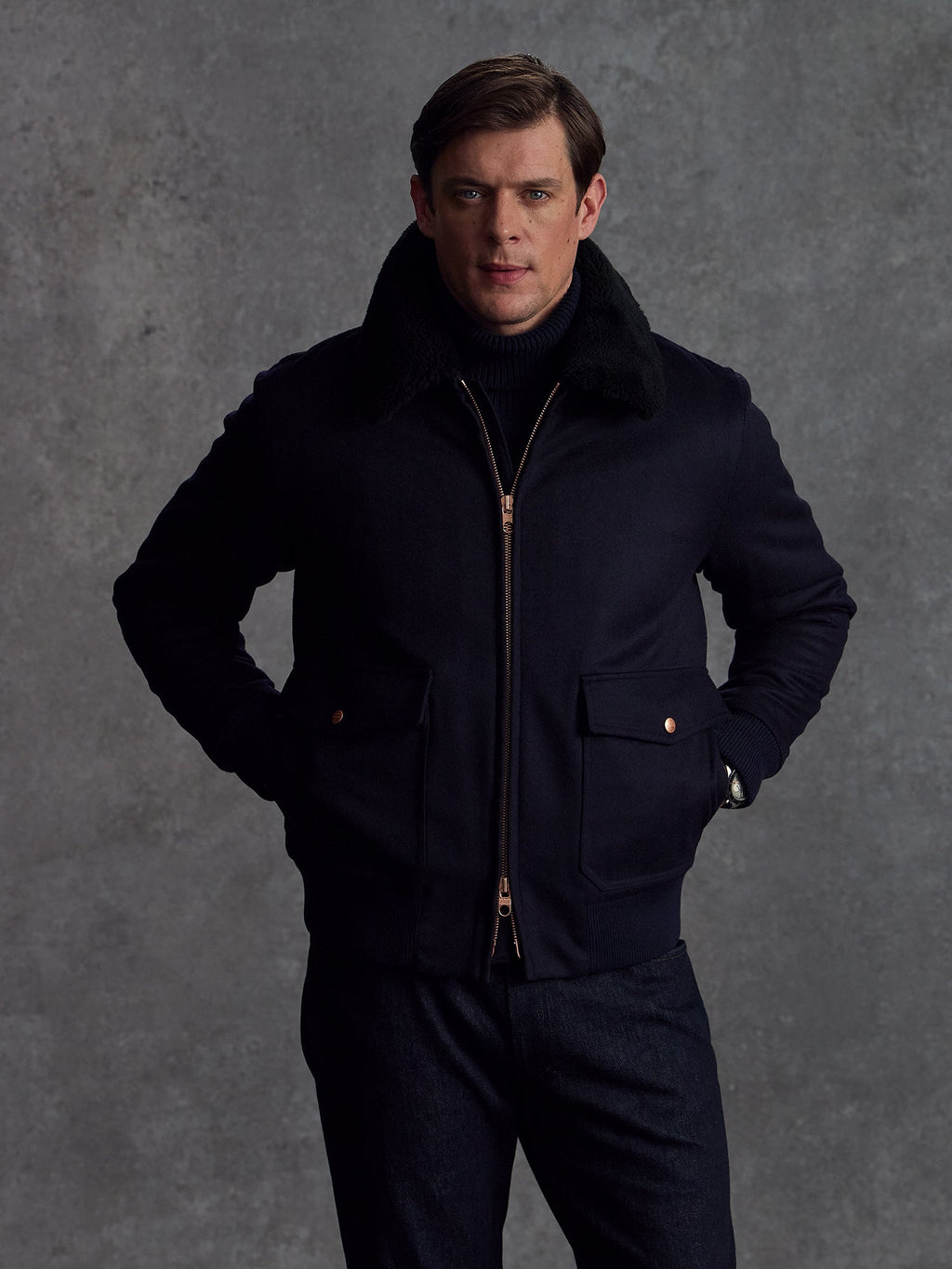 The Flight Jacket - Ink