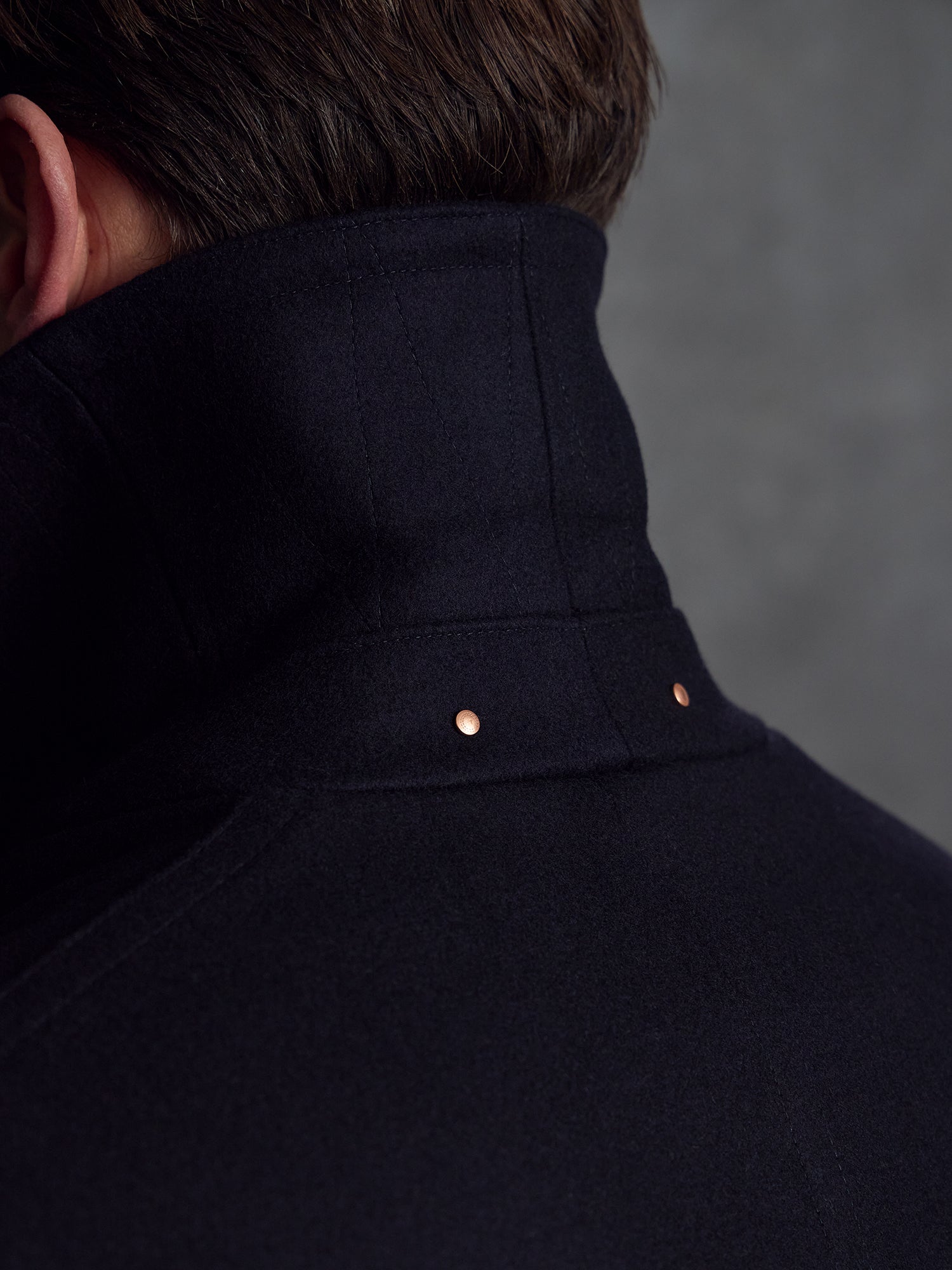 The Manchester Peacoat - Navy