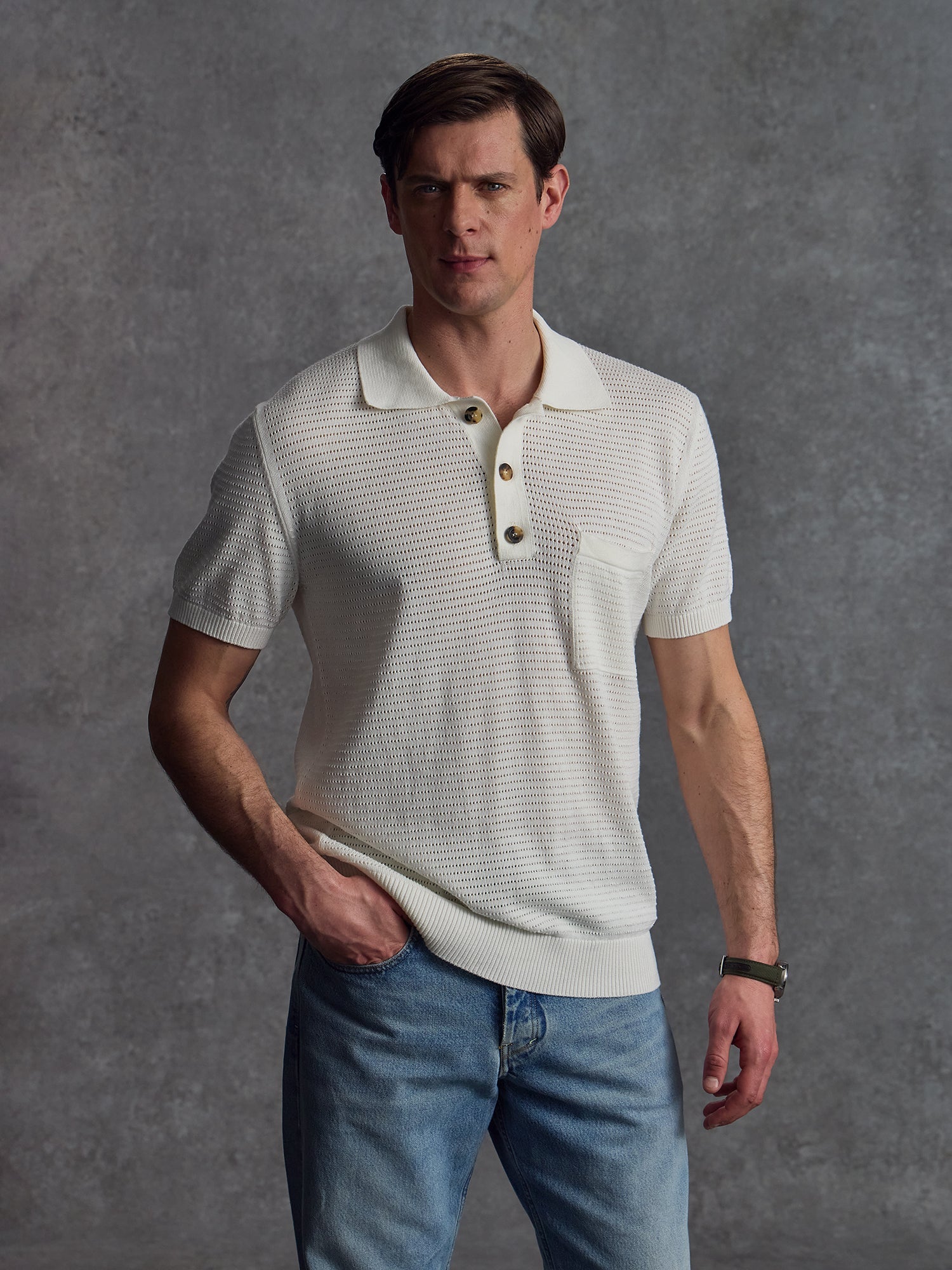 The Martini Polo - White