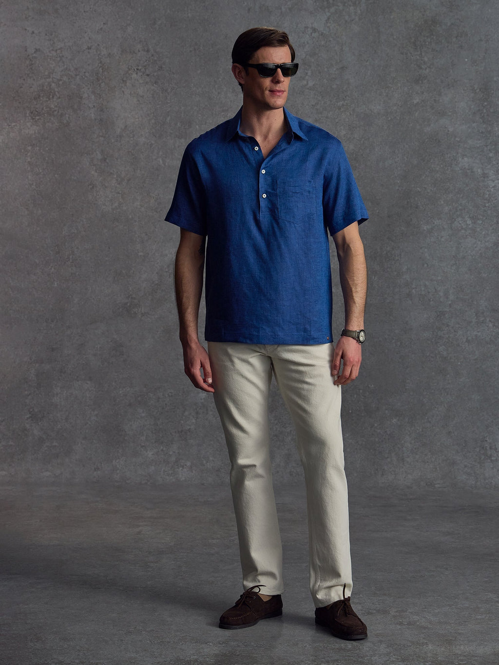 The Monaco Pullover - Azure