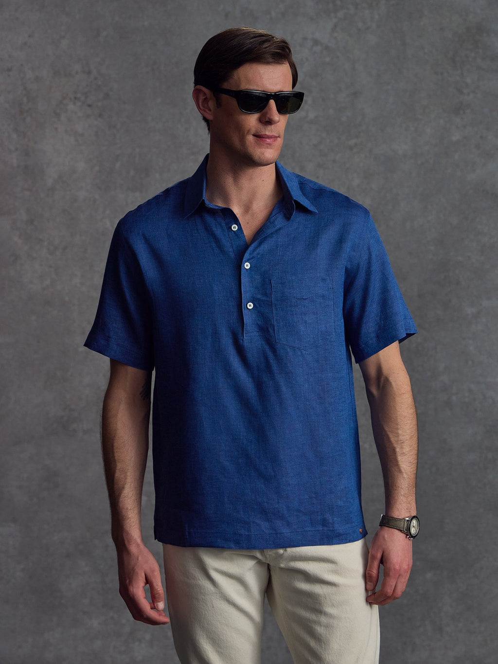 The Monaco Pullover - Azure