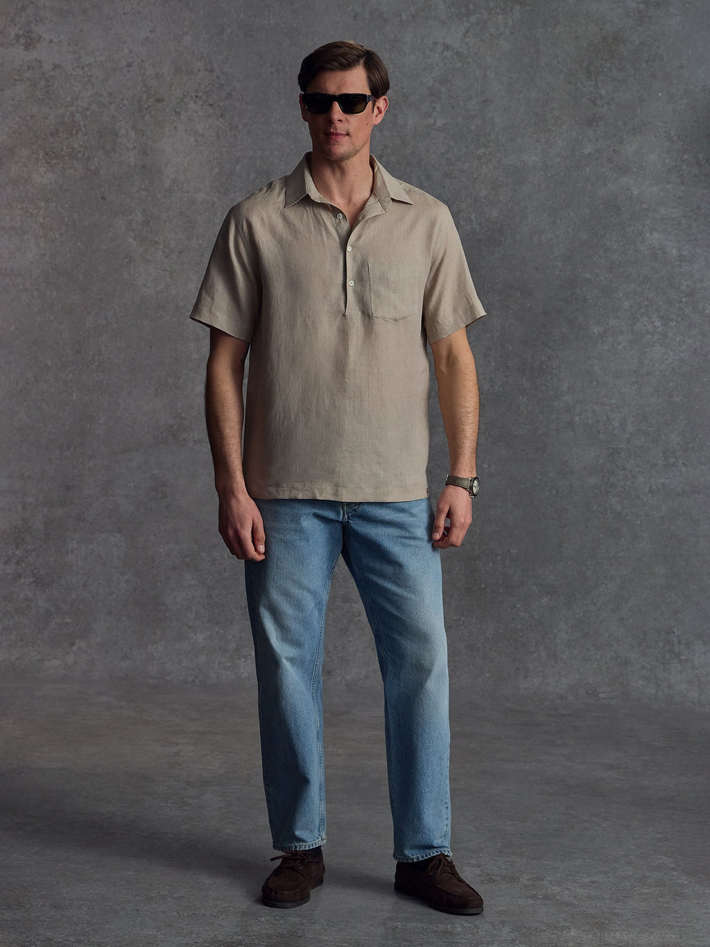 The Monaco Pullover - Sand