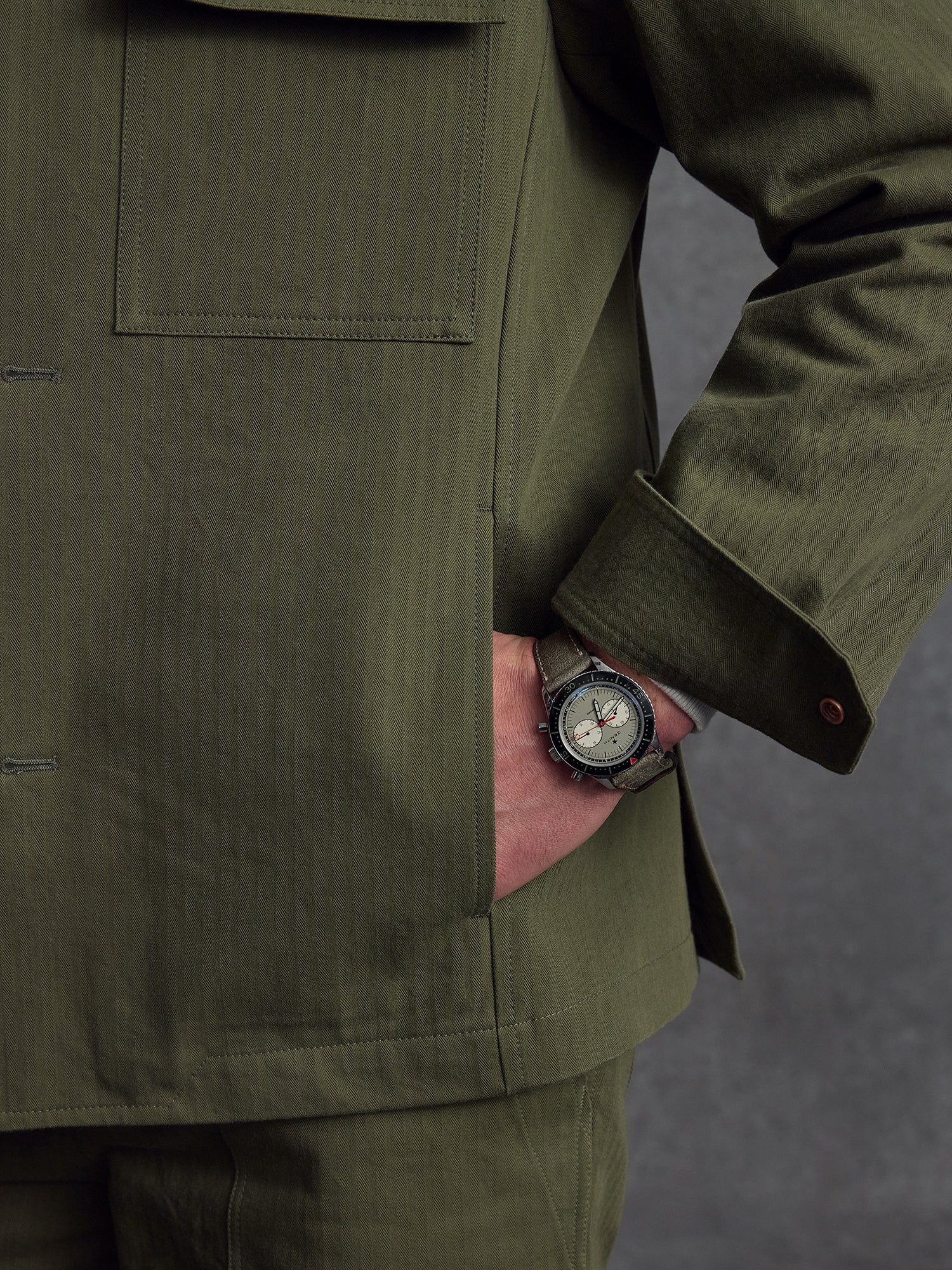 The Overlord Jacket - Moss