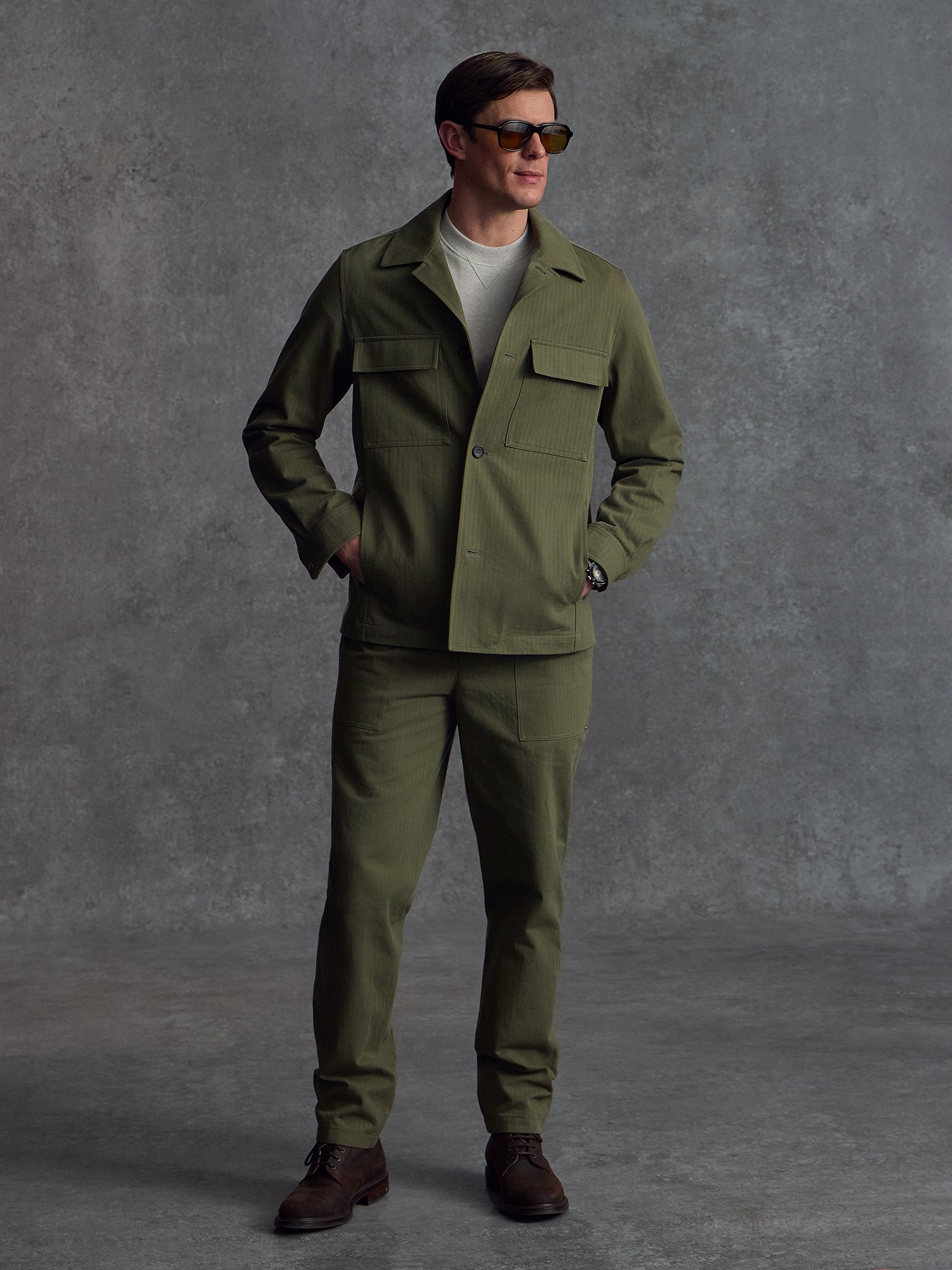 The Overlord Jacket - Moss