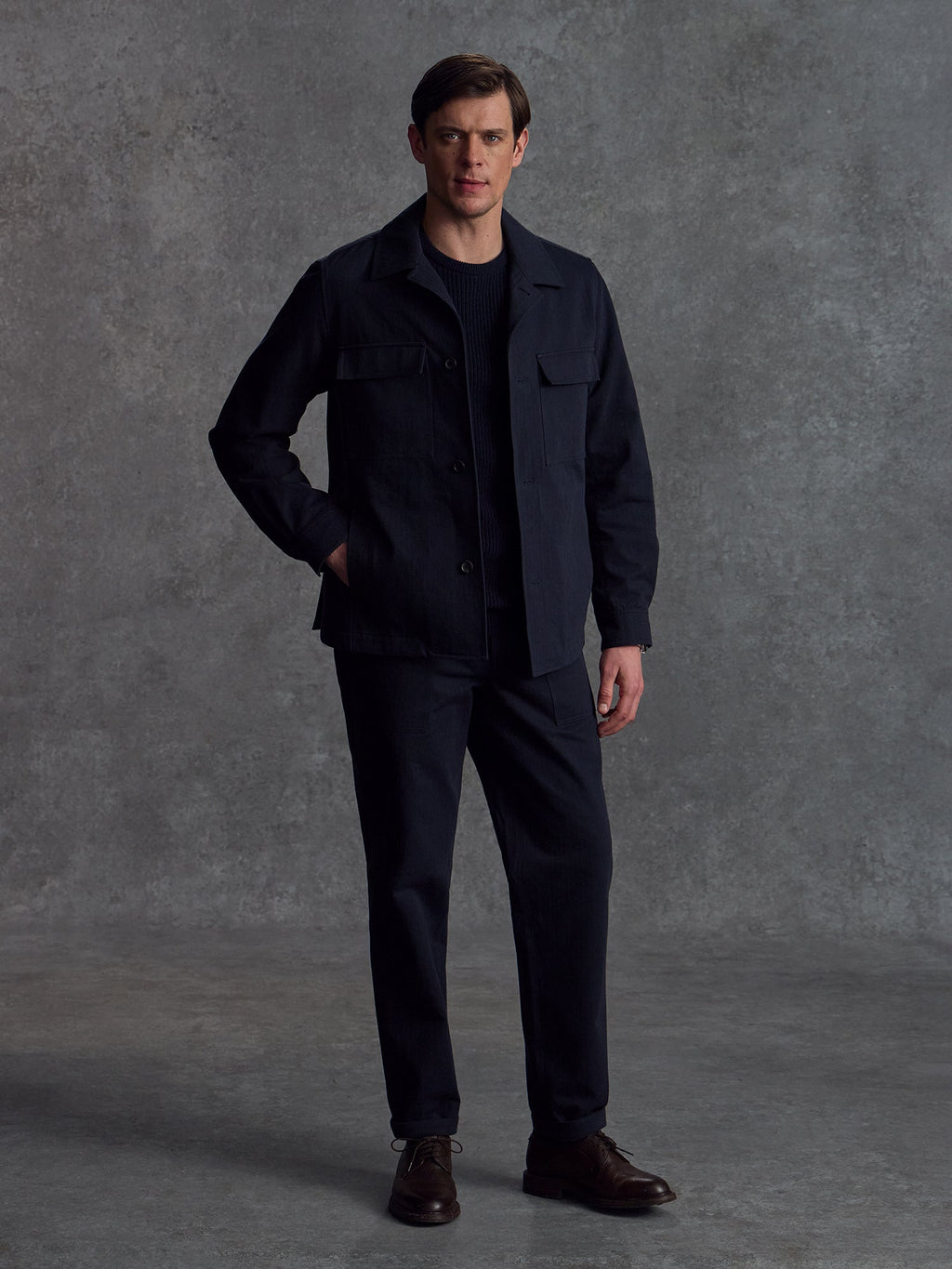 The Overlord Jacket - Navy