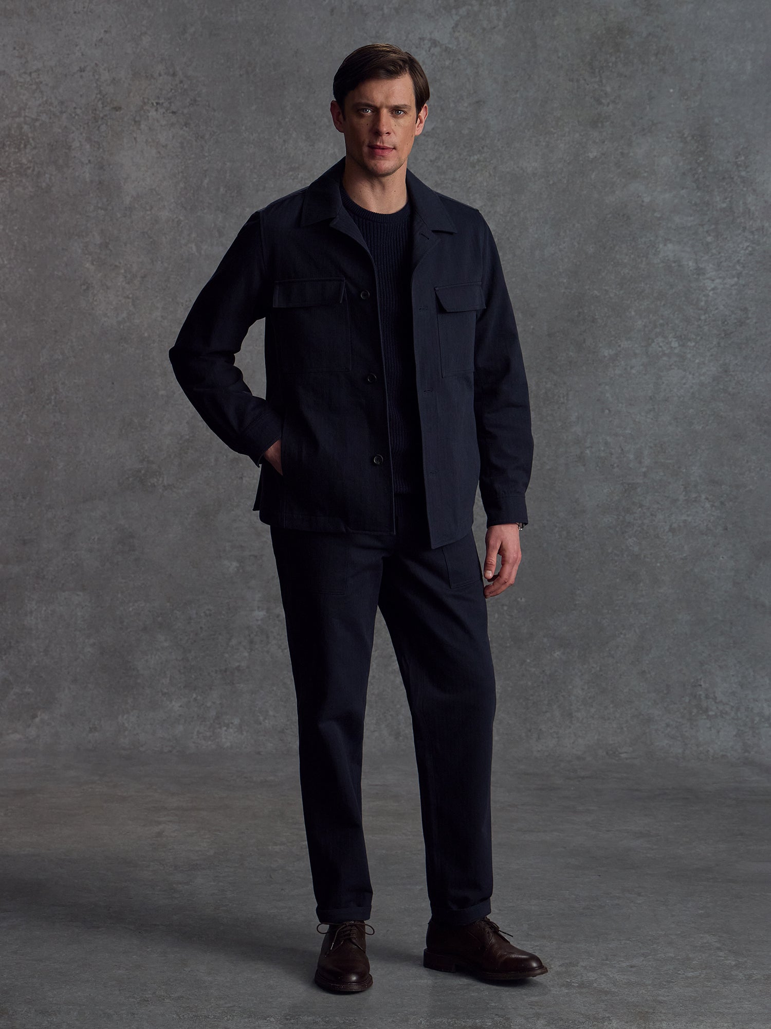 The Overlord Jacket - Navy