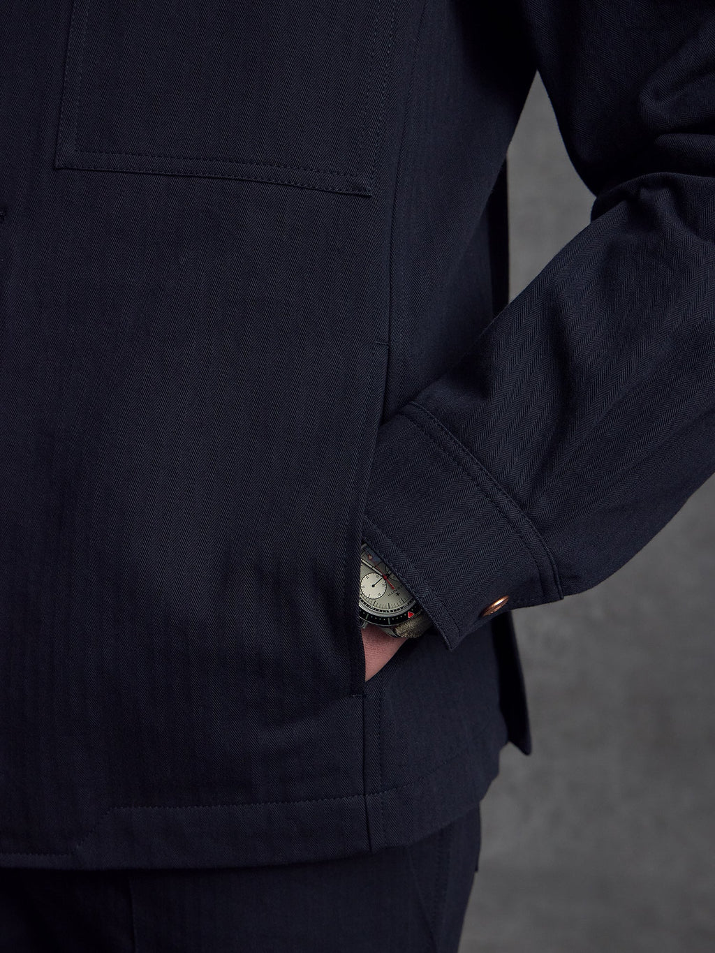 The Overlord Jacket - Navy