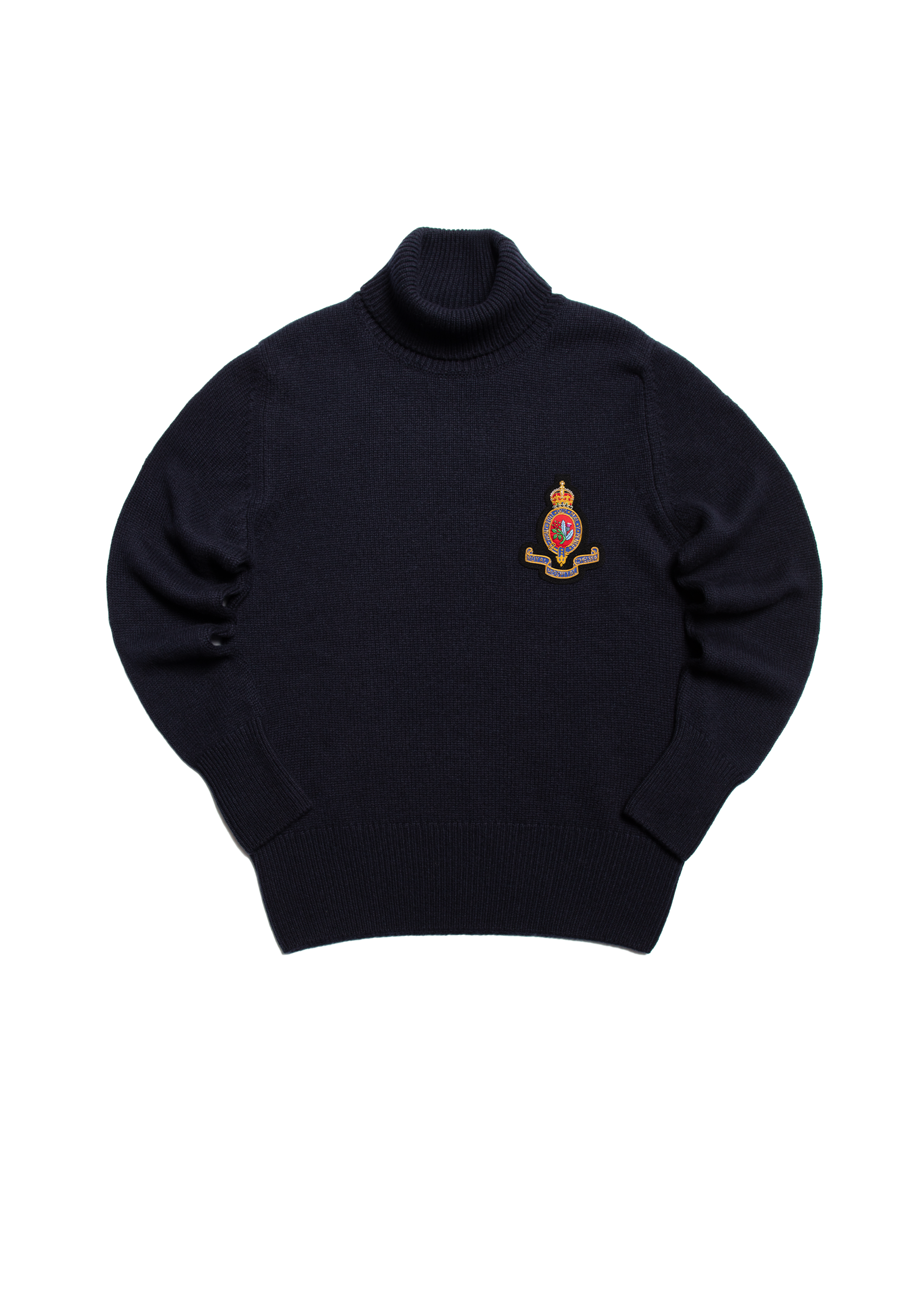 The RHC Cashmere Submariner Rollneck - Ink