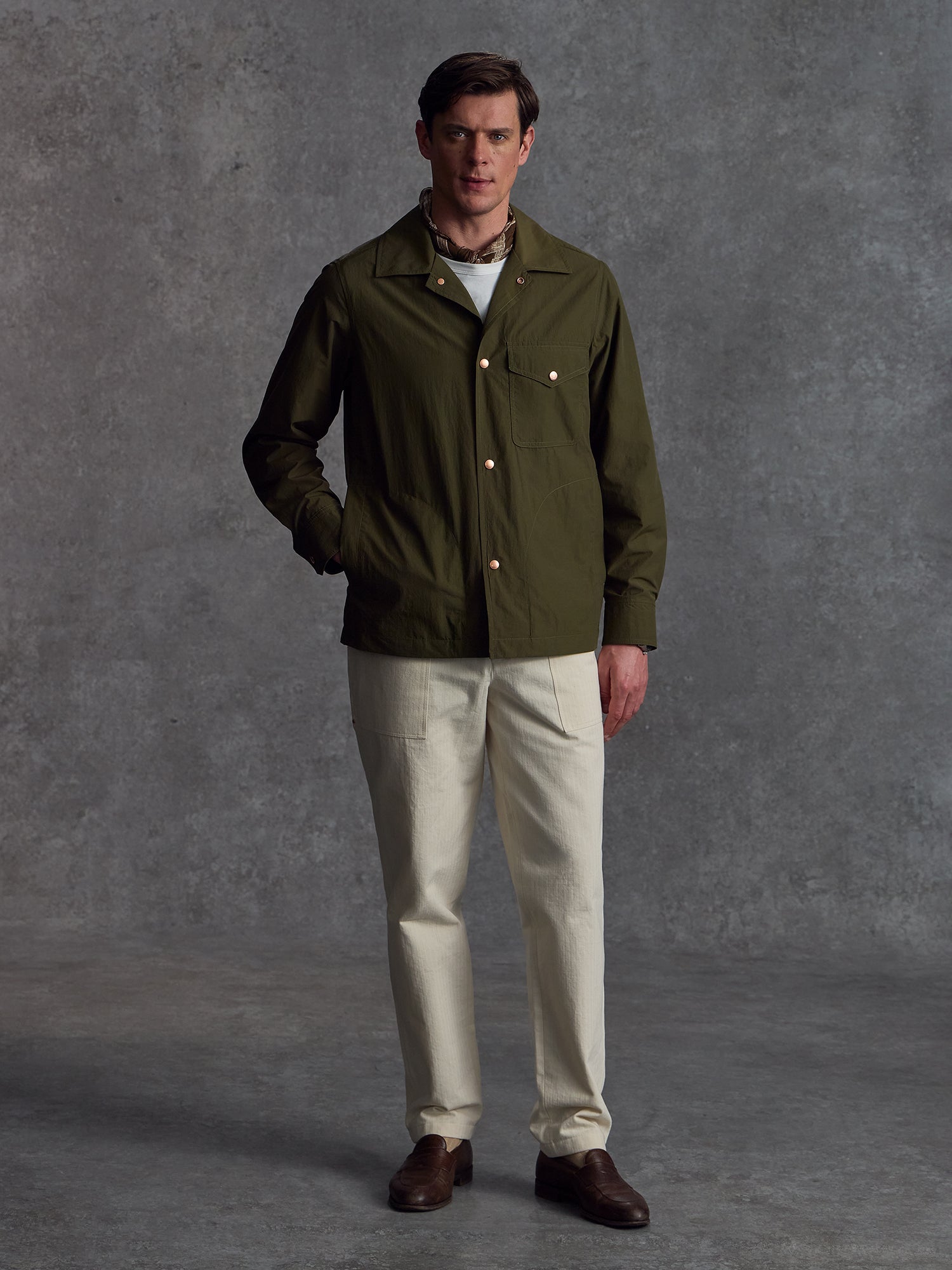 The Sleeper Shirt - Moss