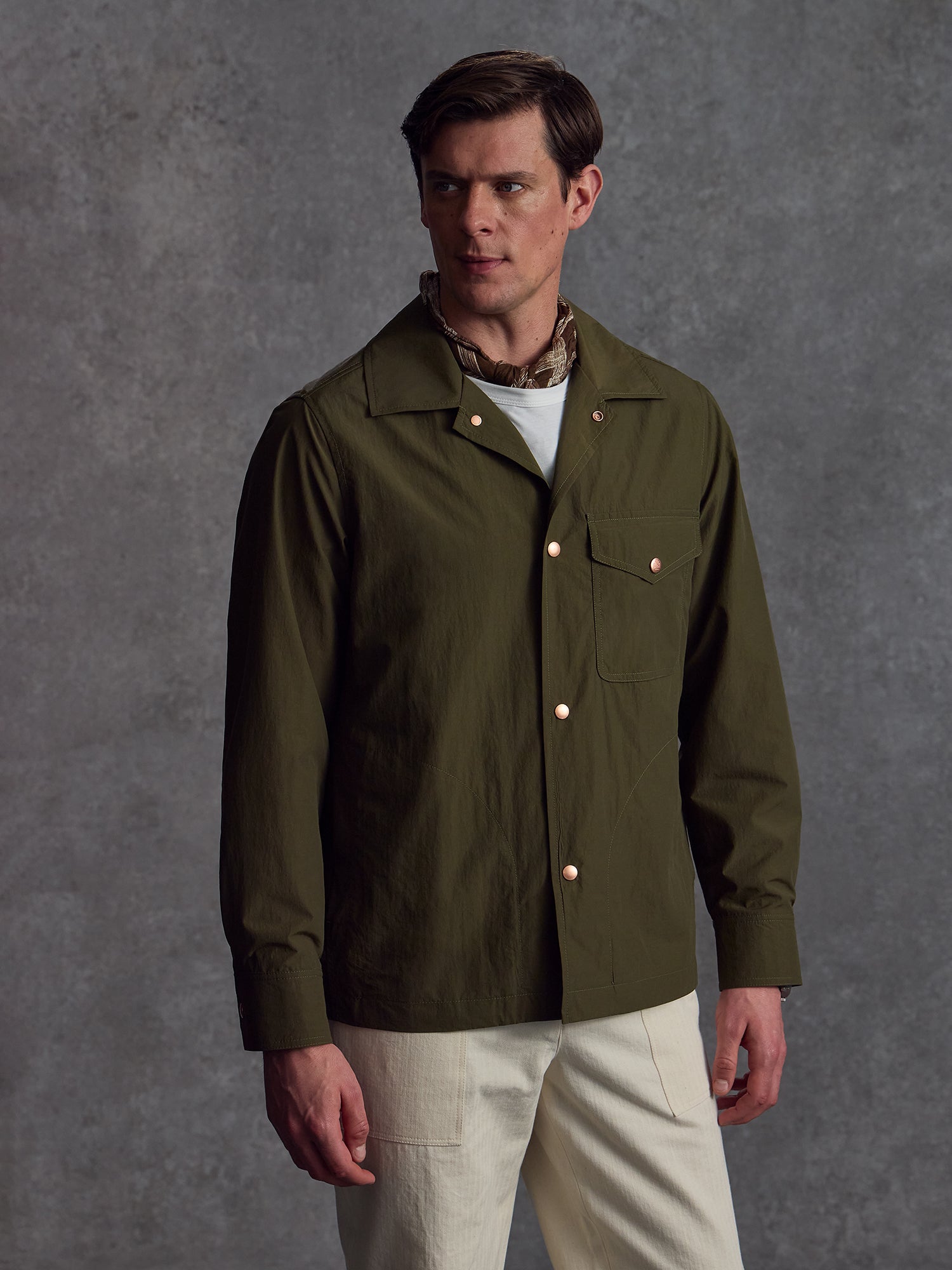 The Sleeper Shirt - Moss