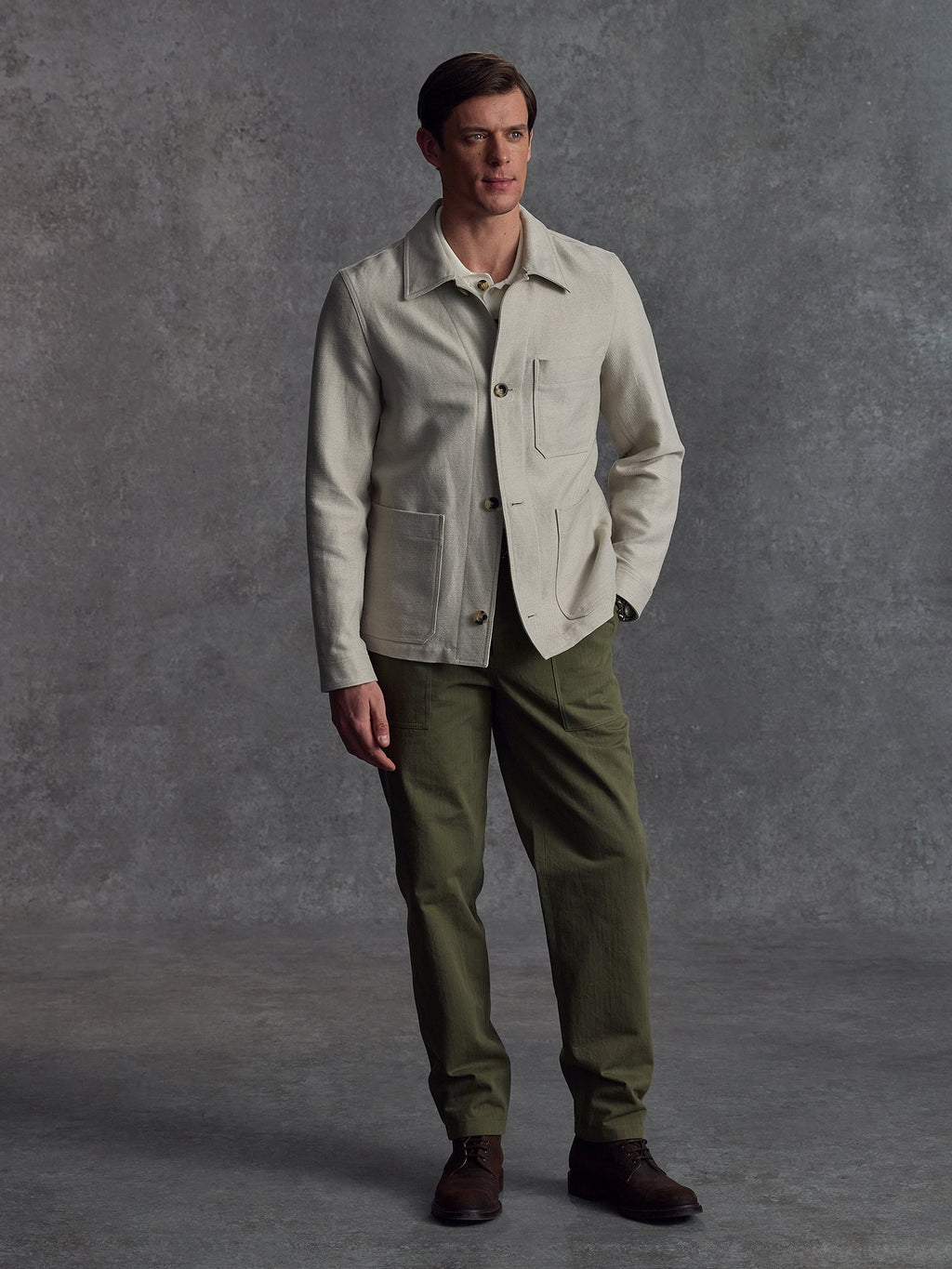 The Observer Jacket - Ecru