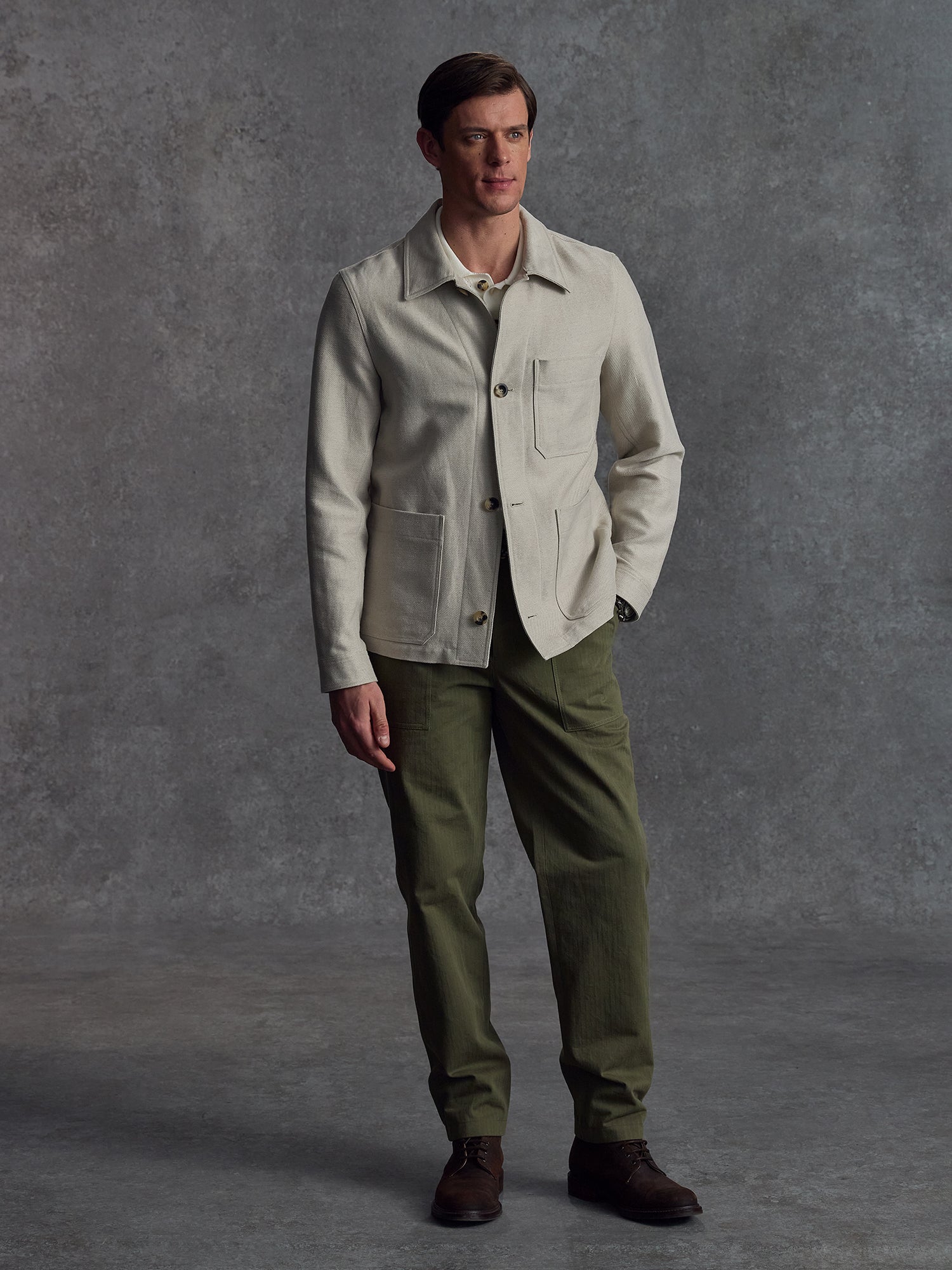 The Observer Jacket - Ecru