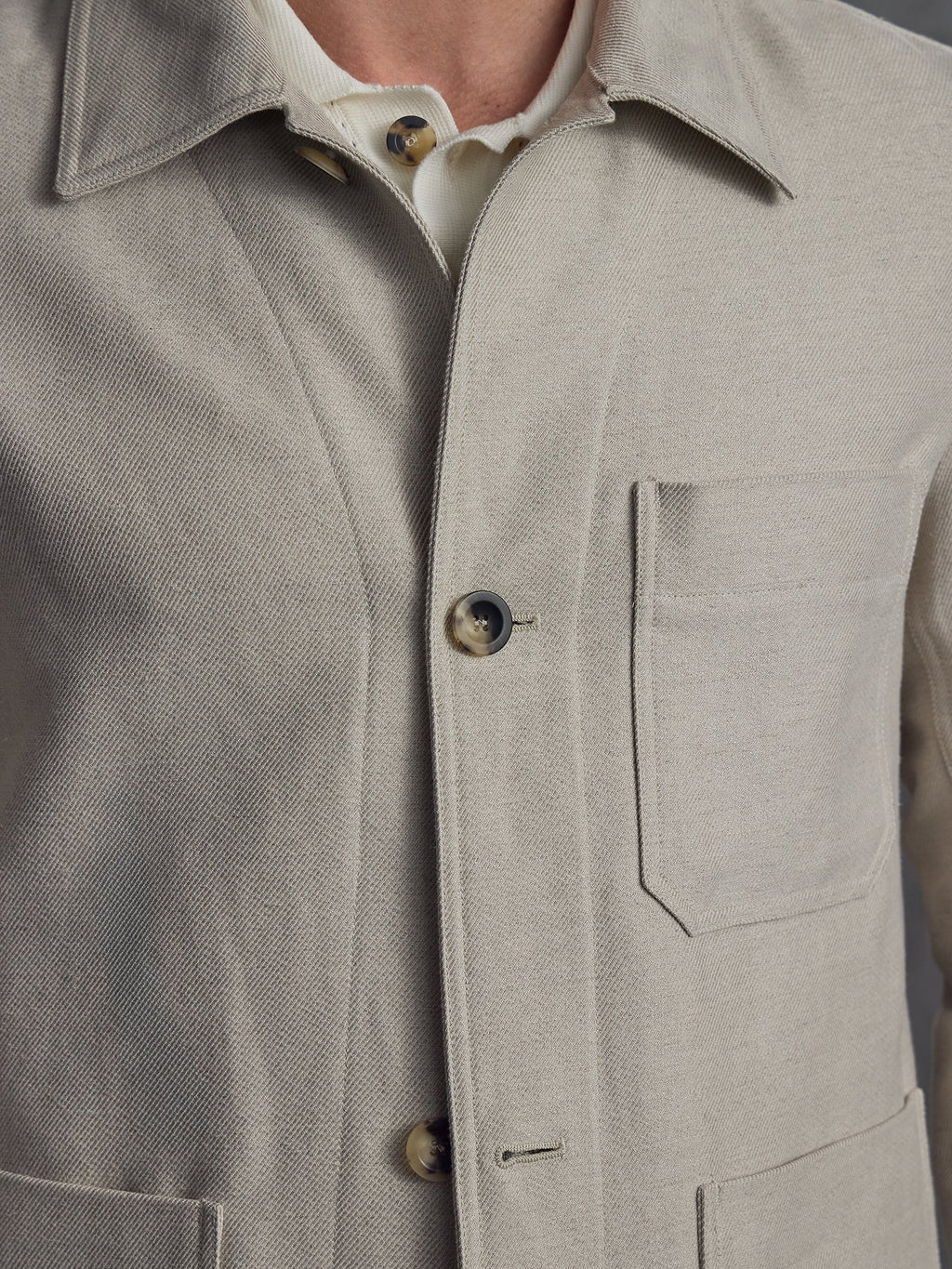 The Observer Jacket - Ecru