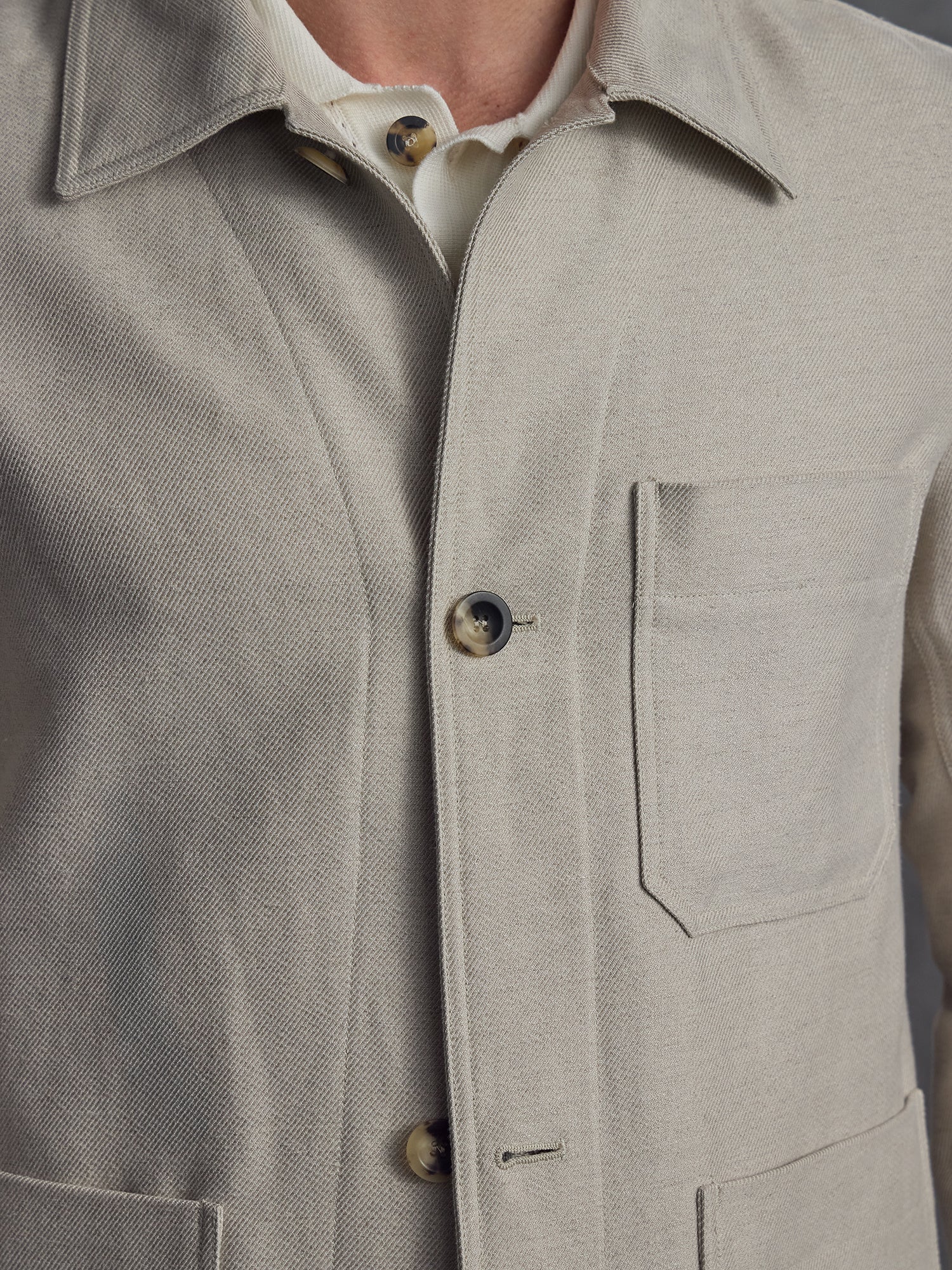 The Observer Jacket - Ecru