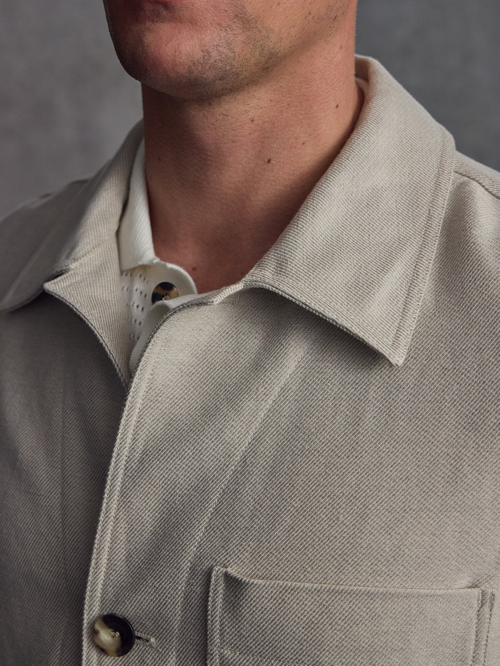 The Observer Jacket - Ecru