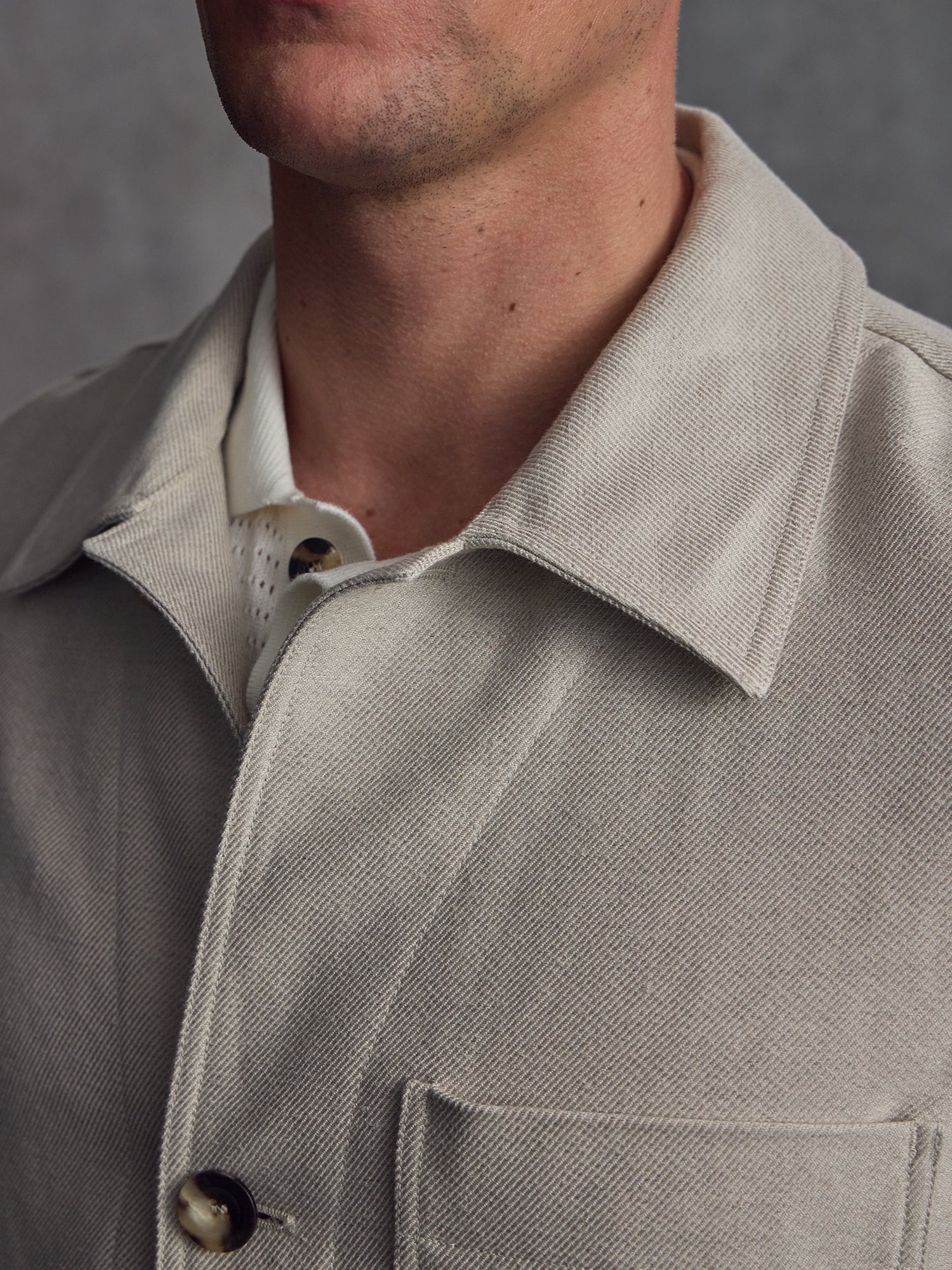 The Observer Jacket - Ecru