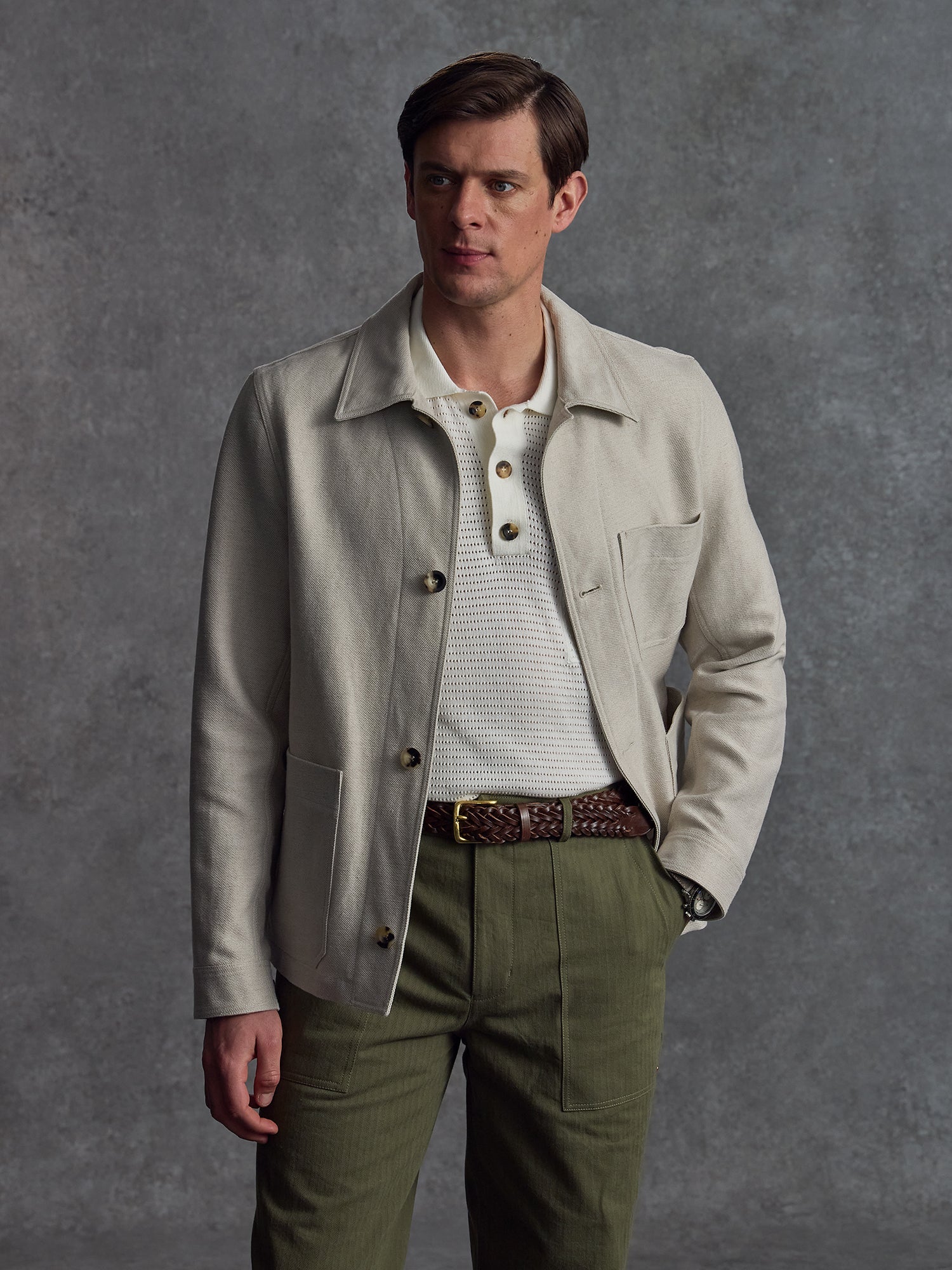 The Observer Jacket - Ecru