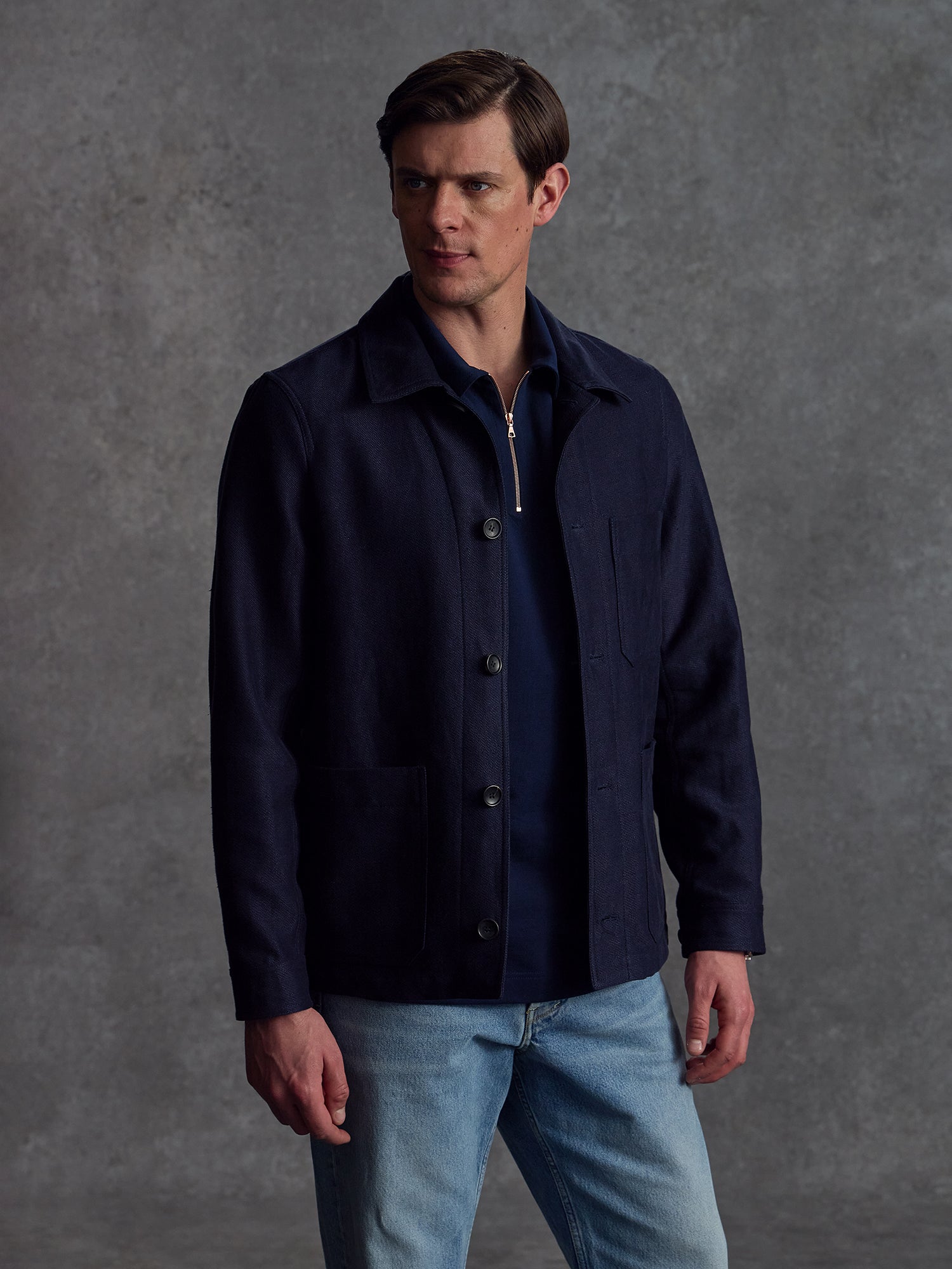 The Observer Jacket - Ink