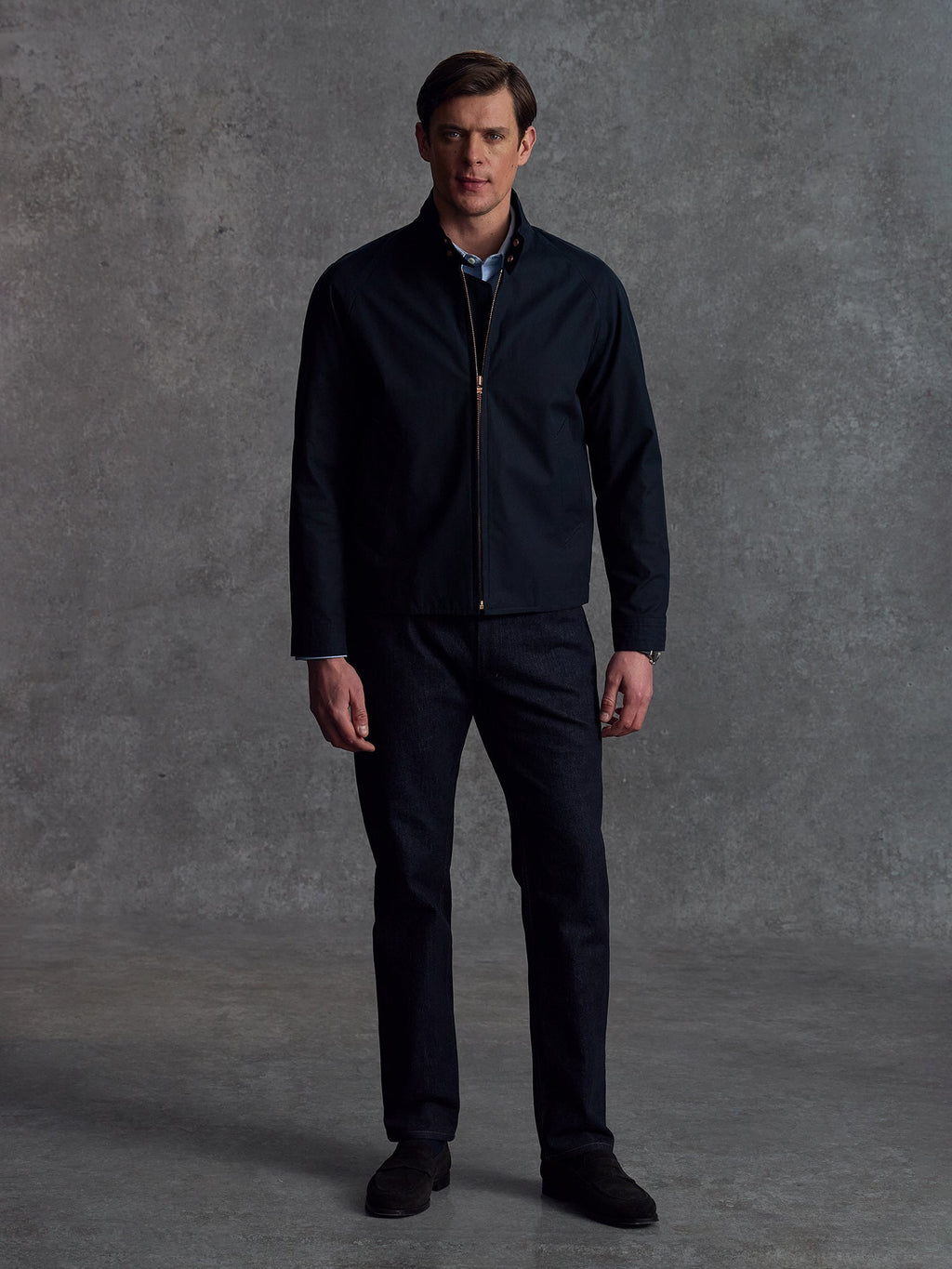 The Ventile® Harrington - Midnight Navy (Heroes)