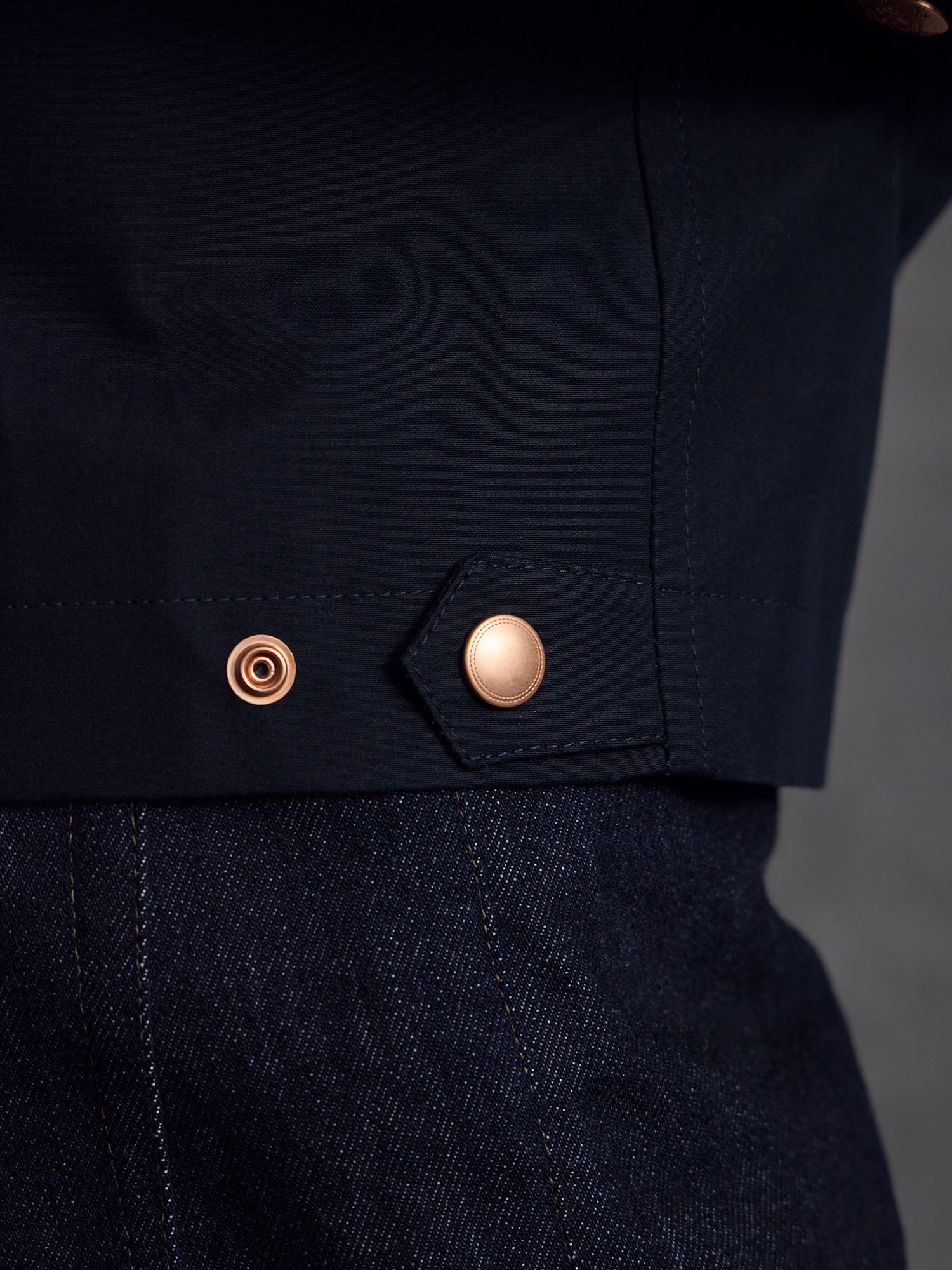 The Ventile® Harrington - Midnight Navy