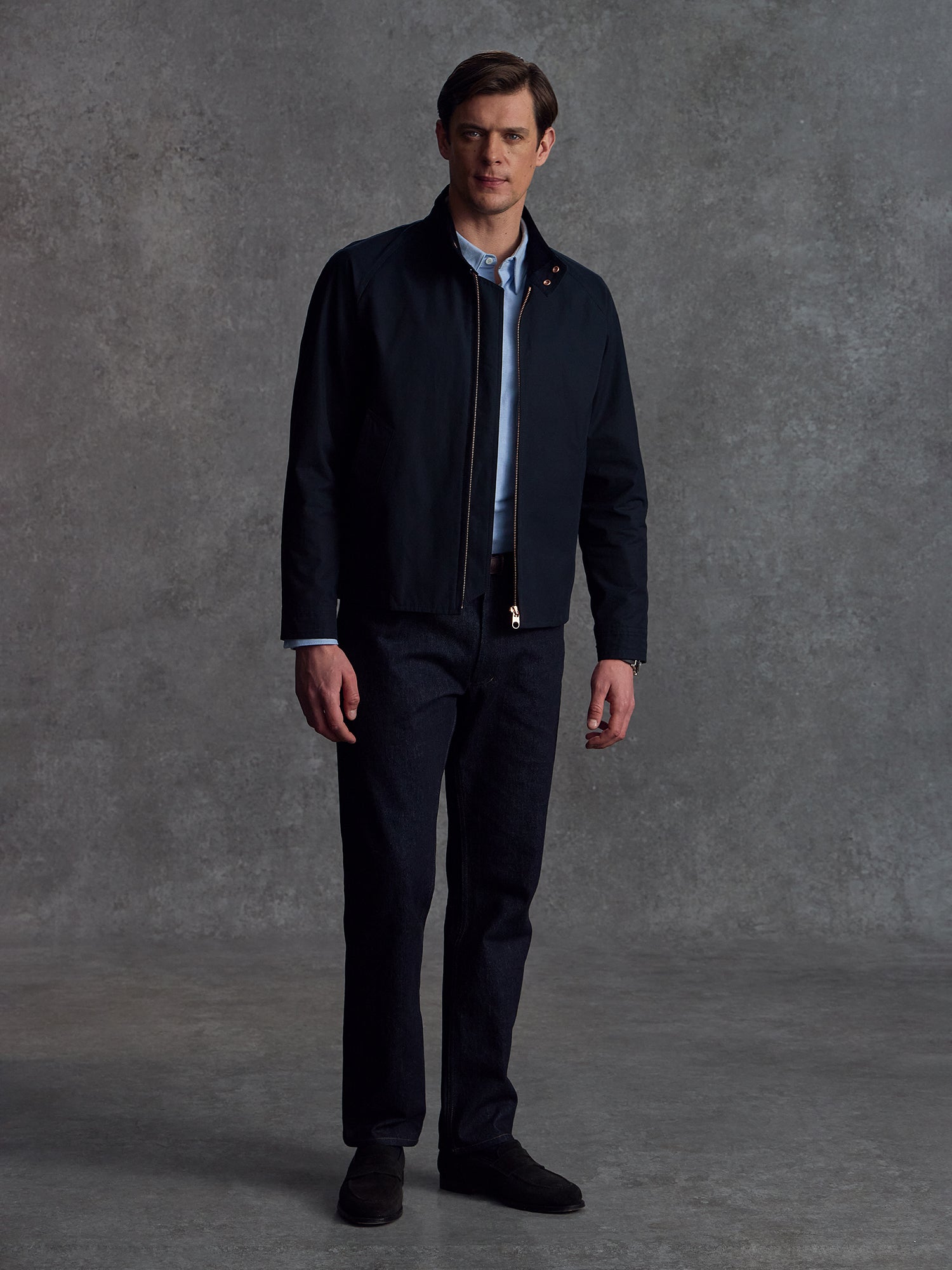 The Ventile® Harrington - Midnight Navy (Heroes)