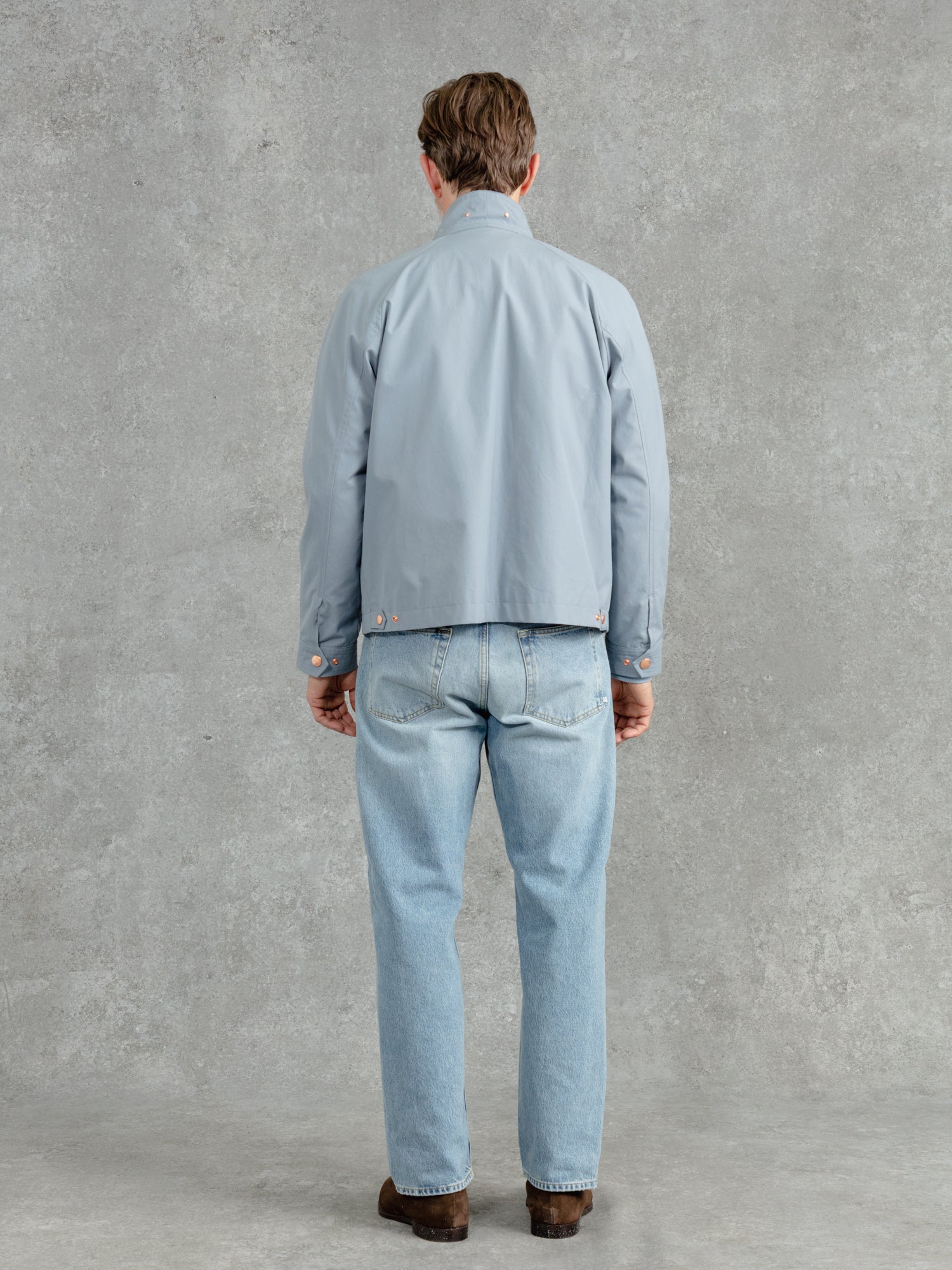 The Ventile® Harrington - Pale Blue