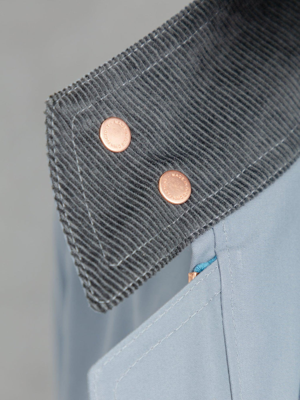 The Ventile® Harrington - Pale Blue
