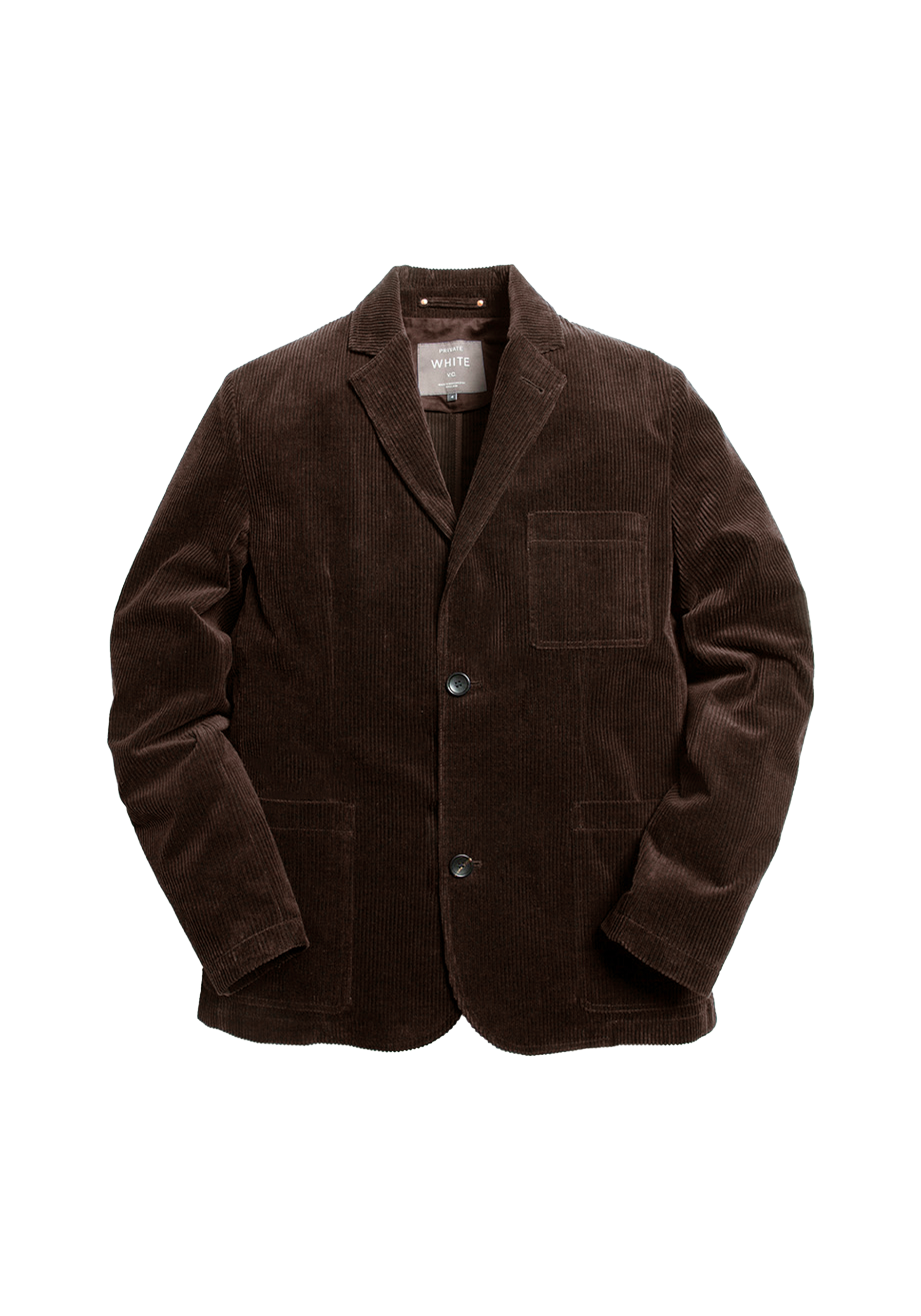 The Cashmere Cord Blazer - Bark