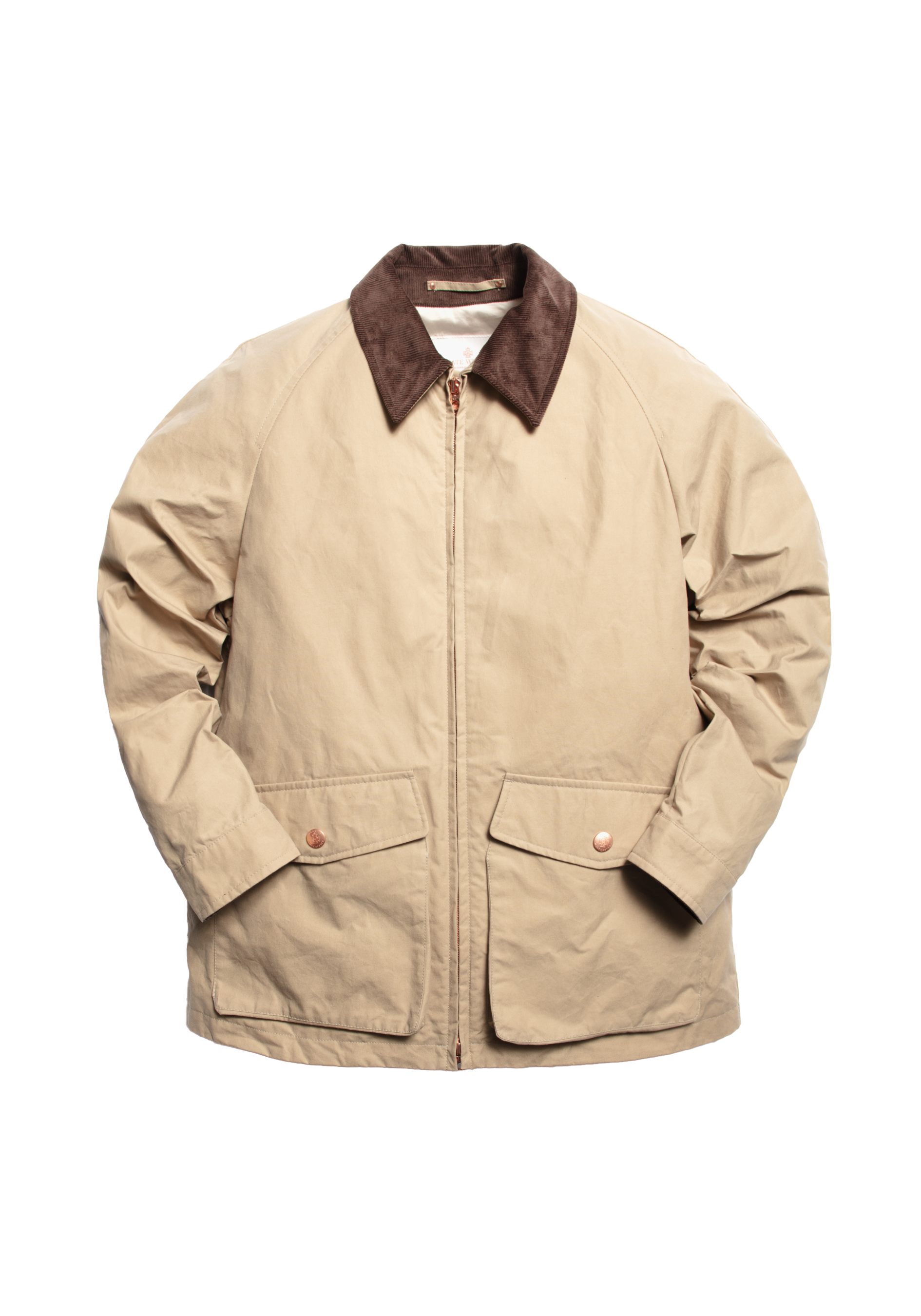 The Casual Wax Jacket - Alabaster