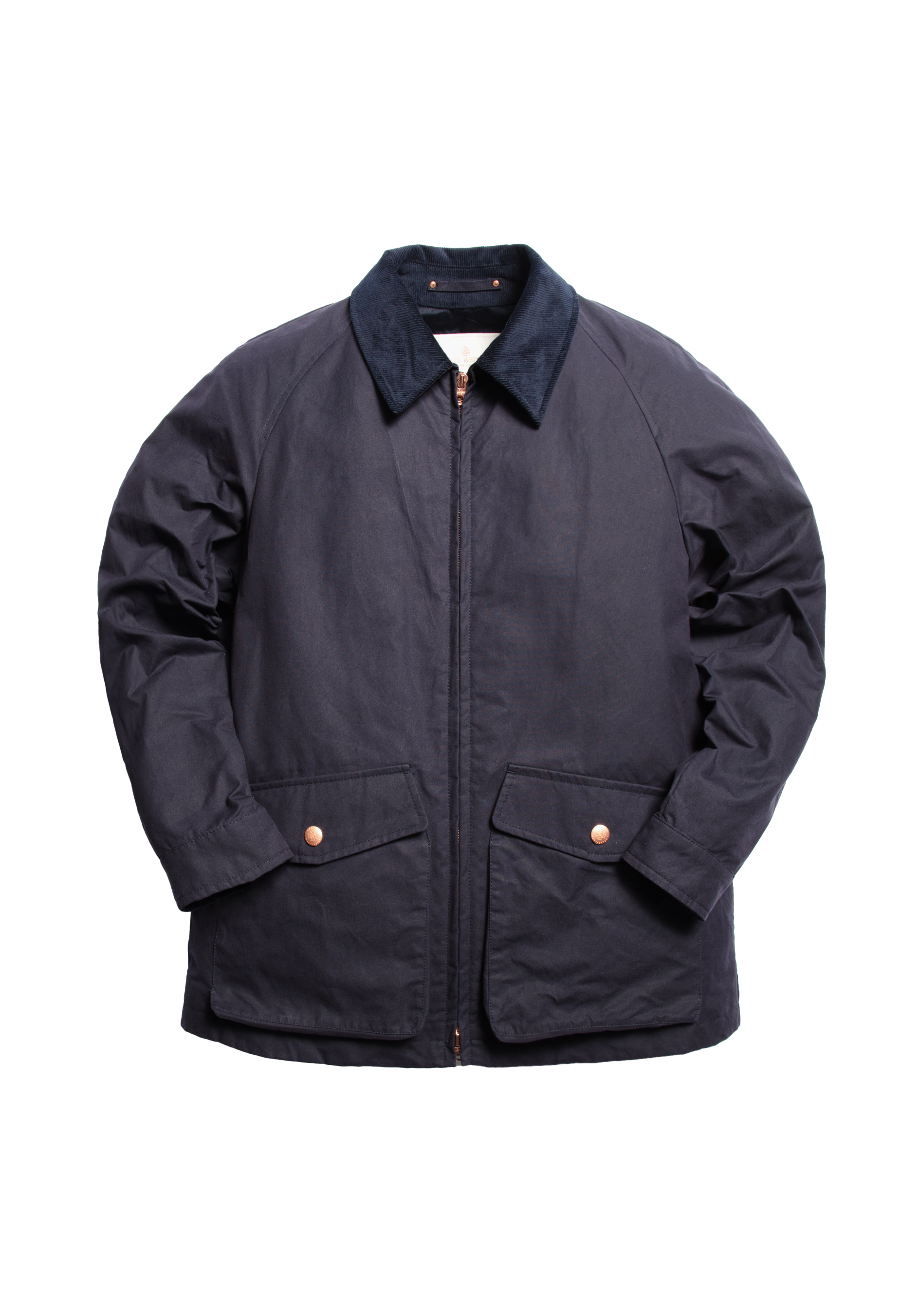 The Casual Wax Jacket - Ink