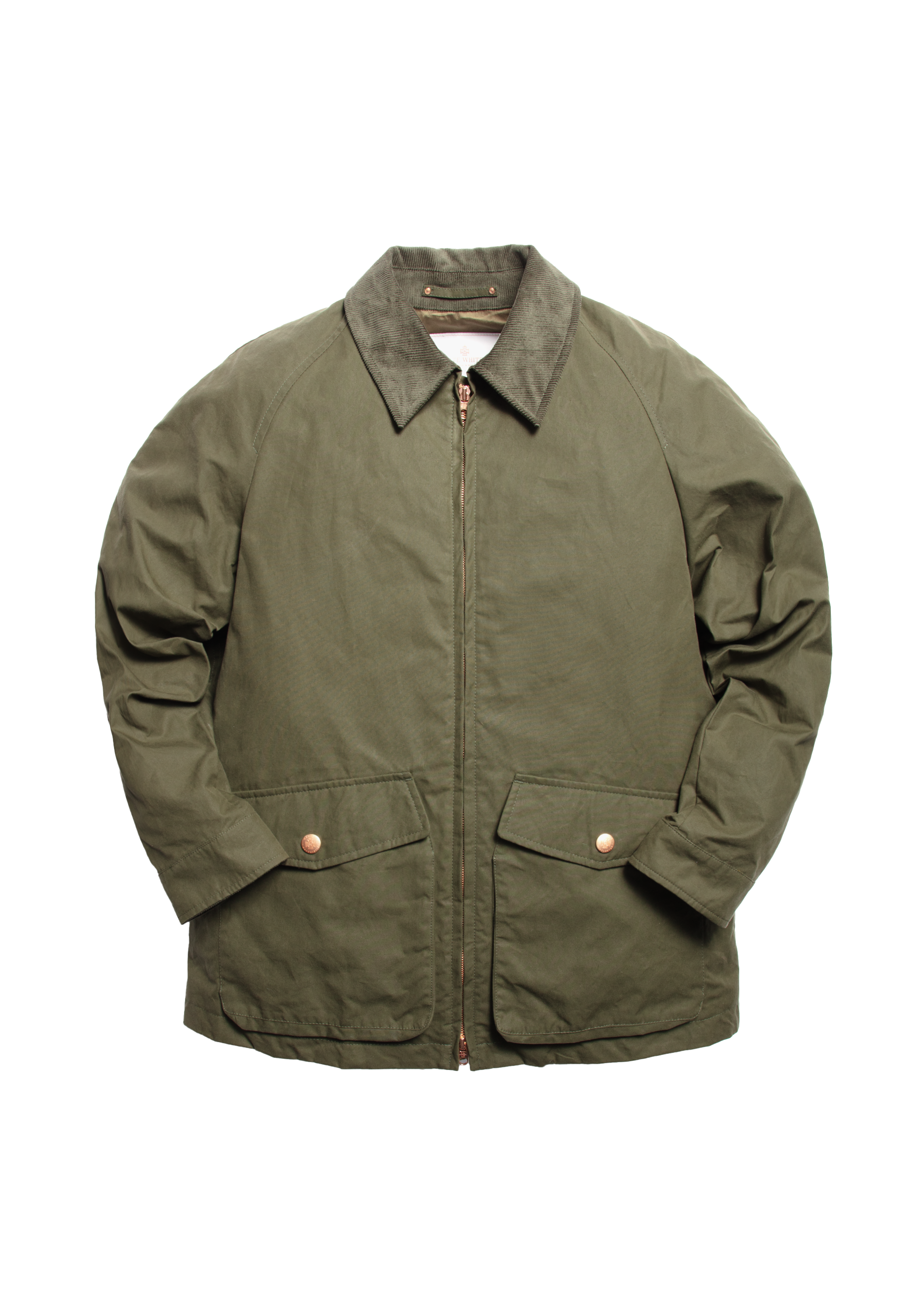 The Casual Wax Jacket - Olive