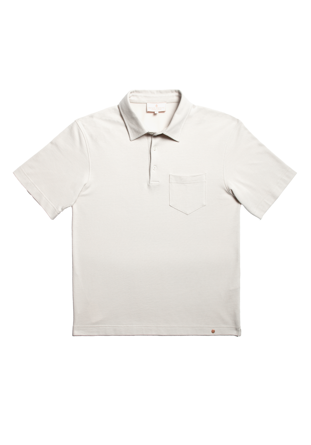The Civvy Polo - Flake White