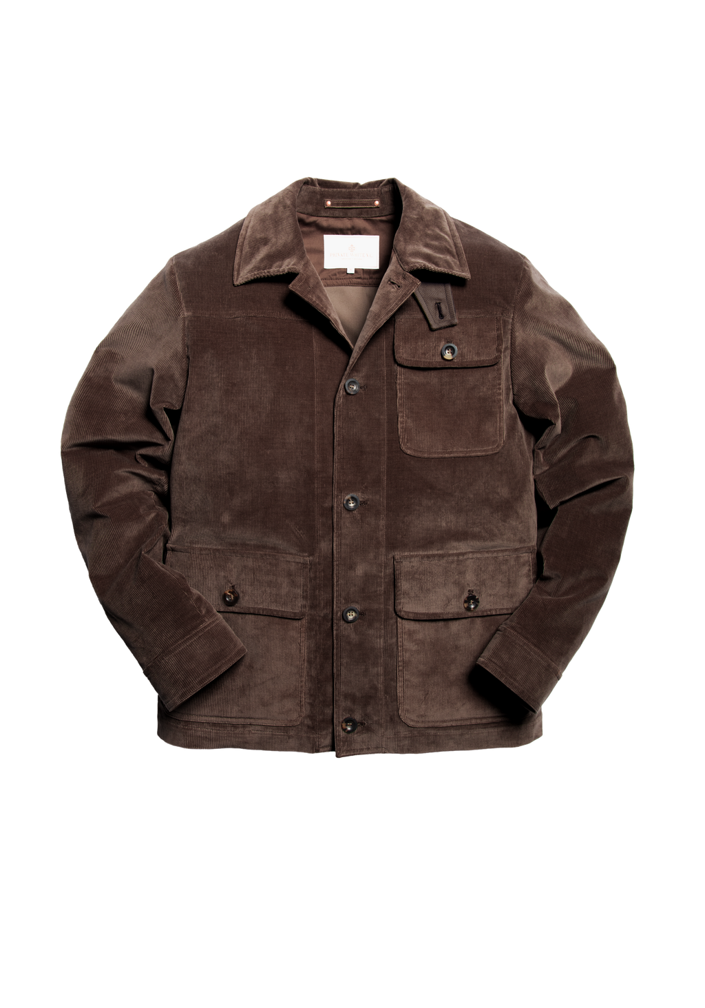 The Cord Pocket Jacket - Bark
