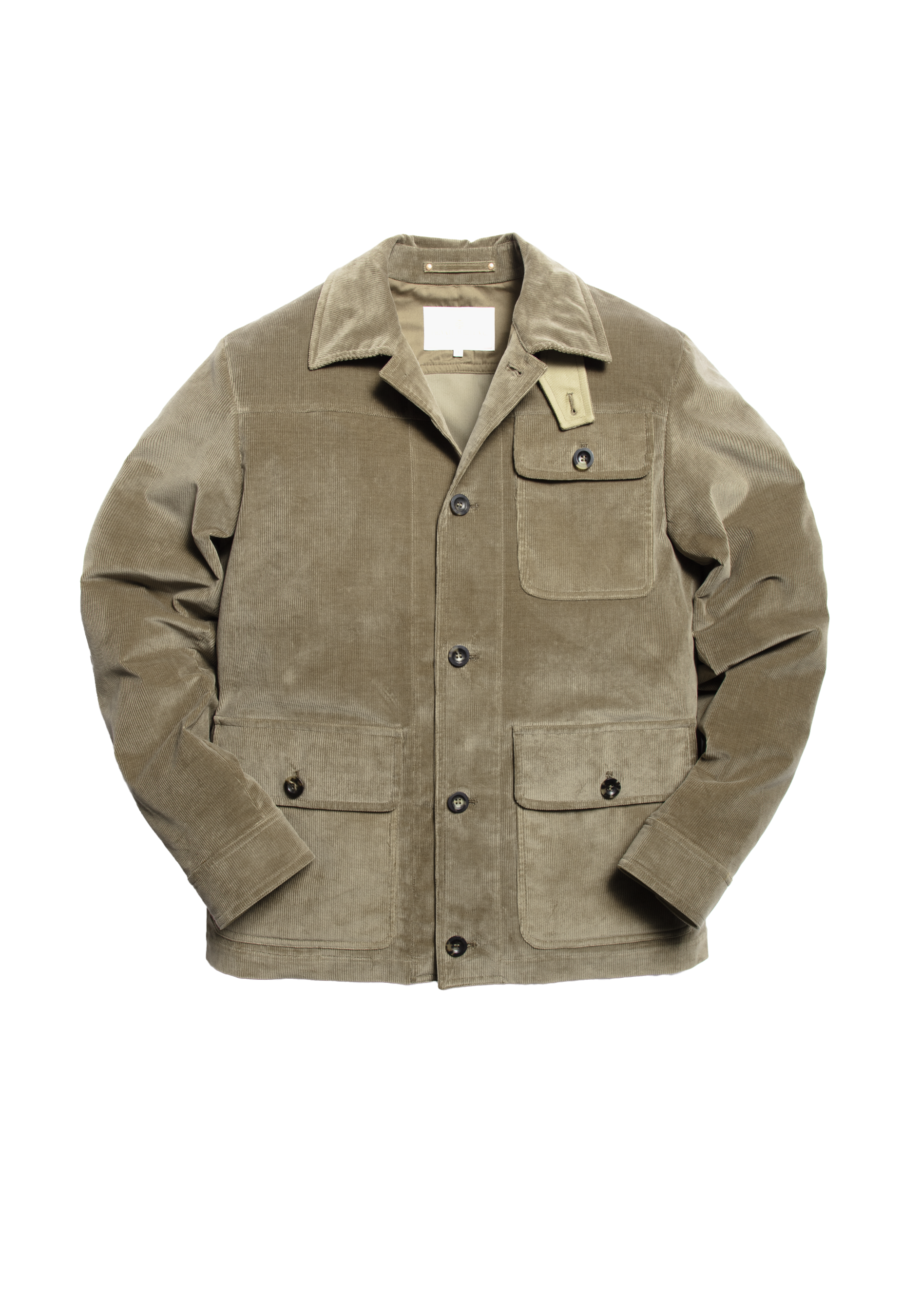 The Cord Pocket Jacket - Sand