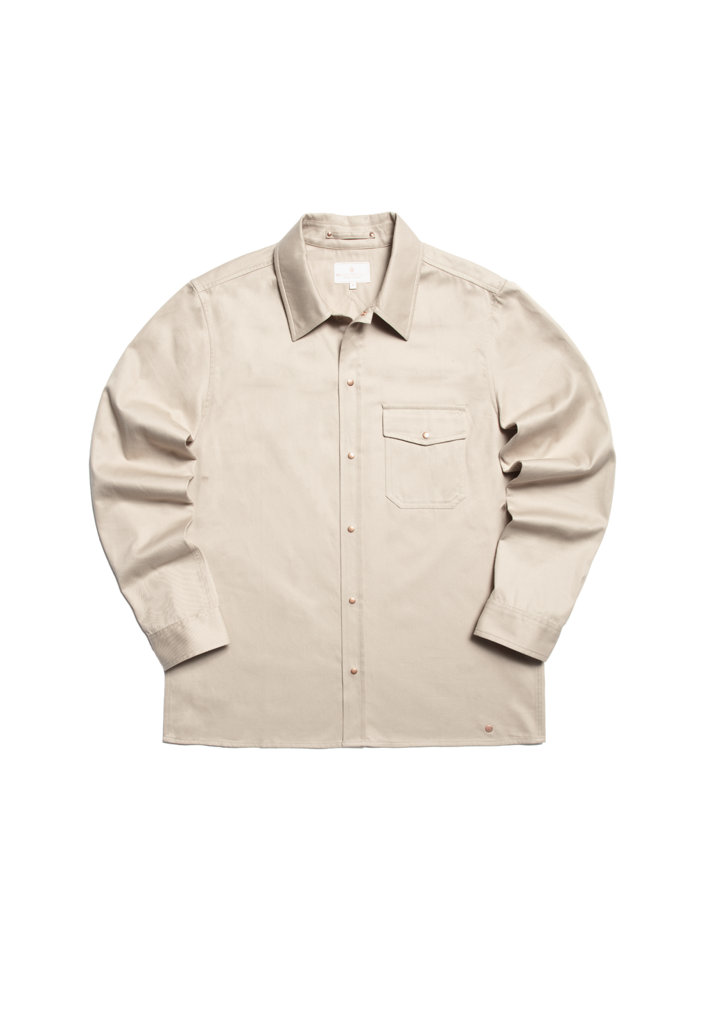 The Demob Shirt - Cotton Sand