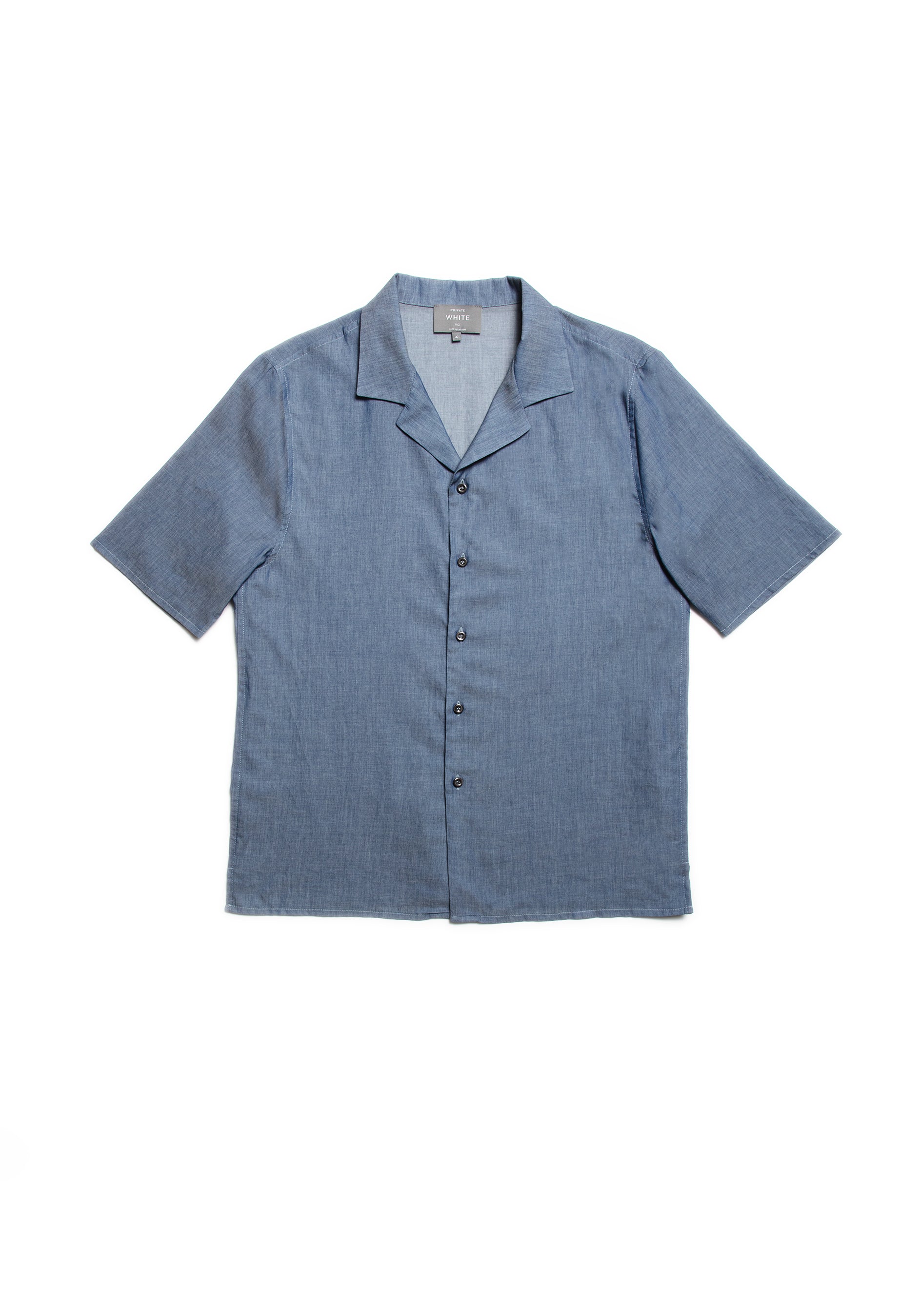 The Flyweight Cuban Collar Shirt - Ink