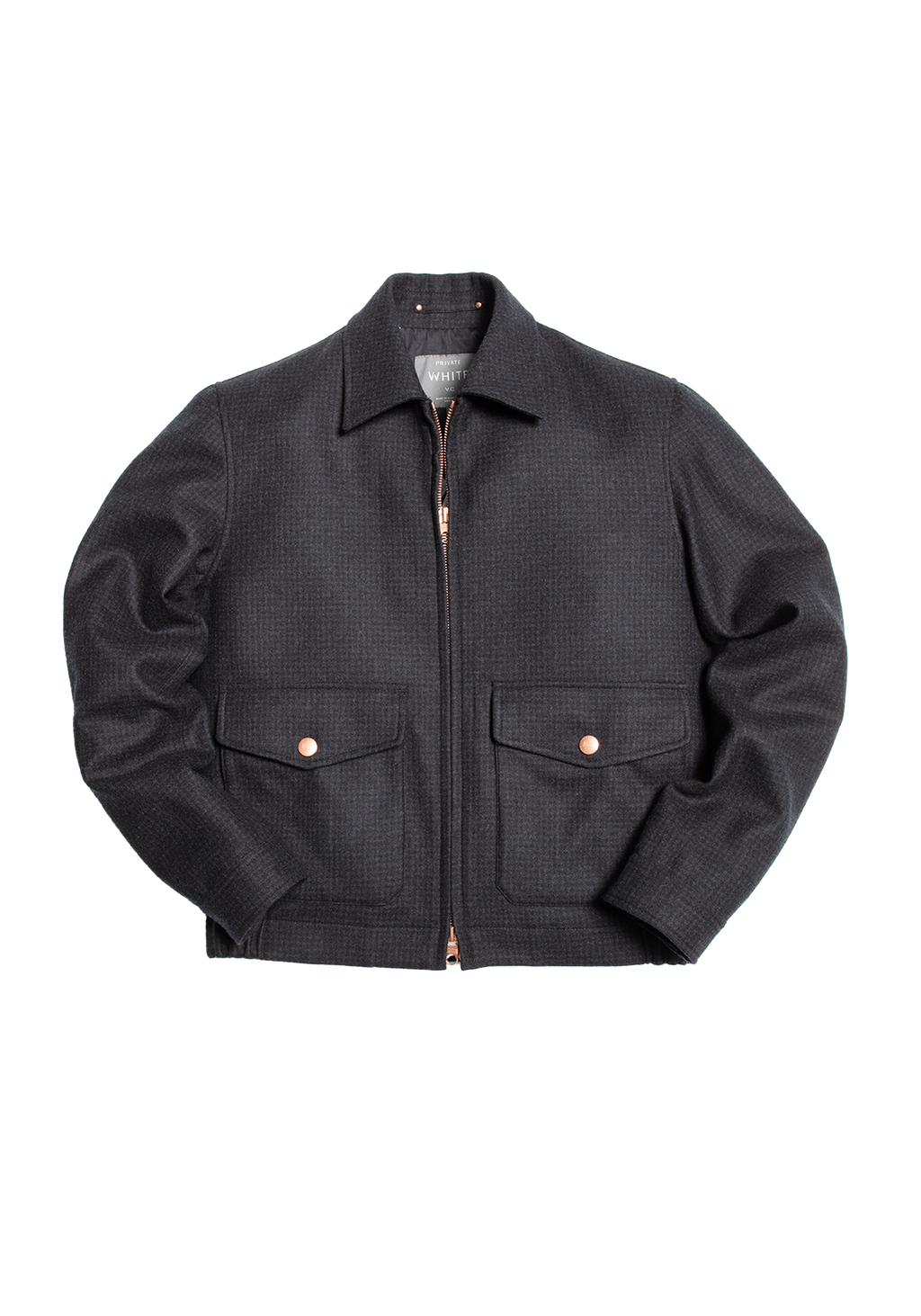 The Dogtooth Bomber - Cobble Grey