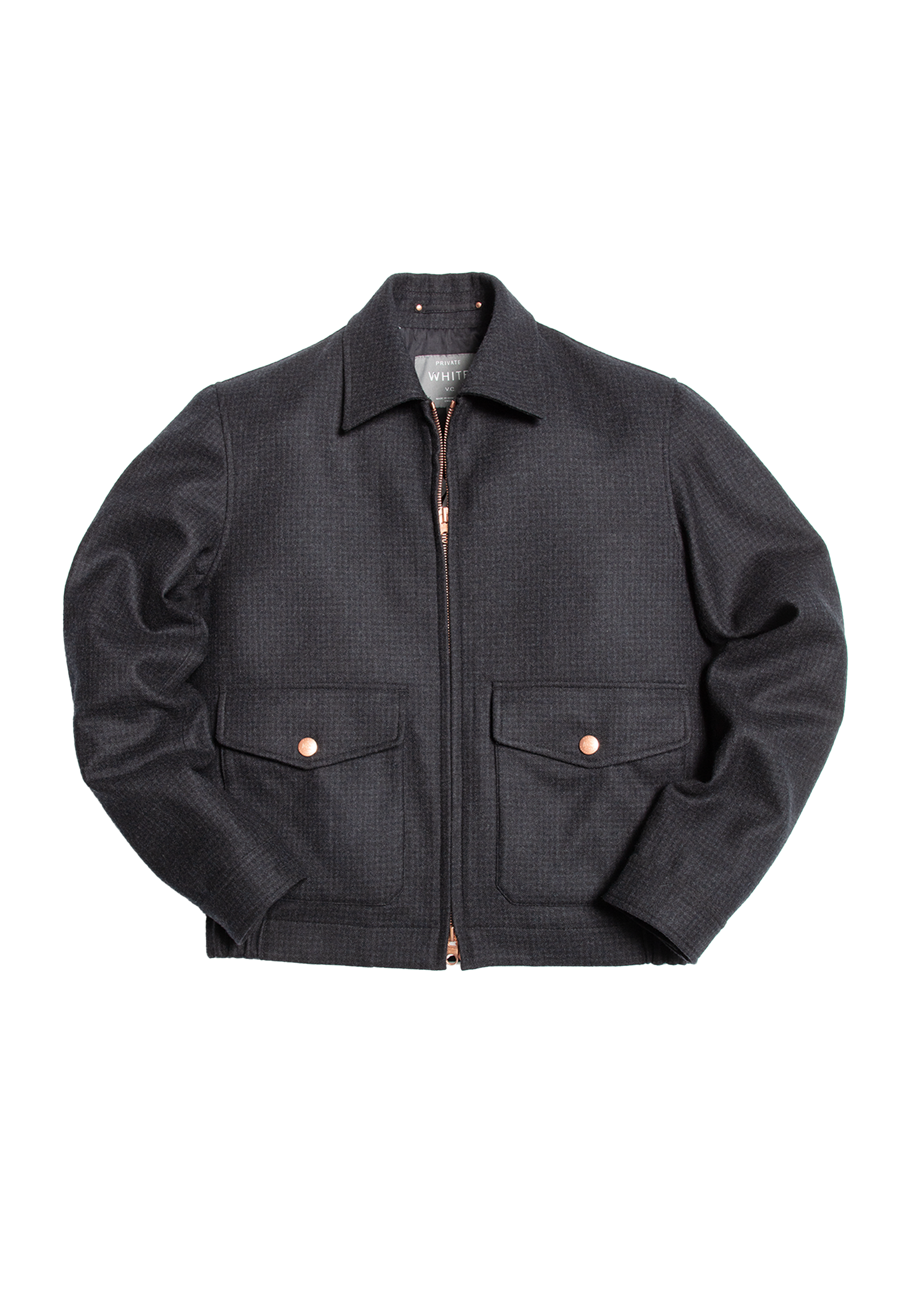 The Dogtooth Bomber - Cobble Grey
